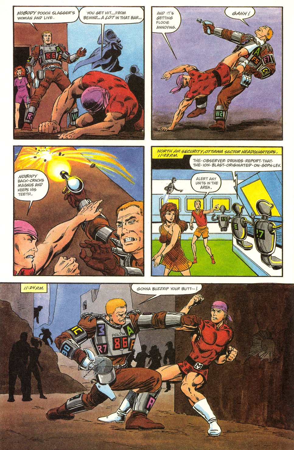 Read online Magnus Robot Fighter (1991) comic -  Issue #5 - 14