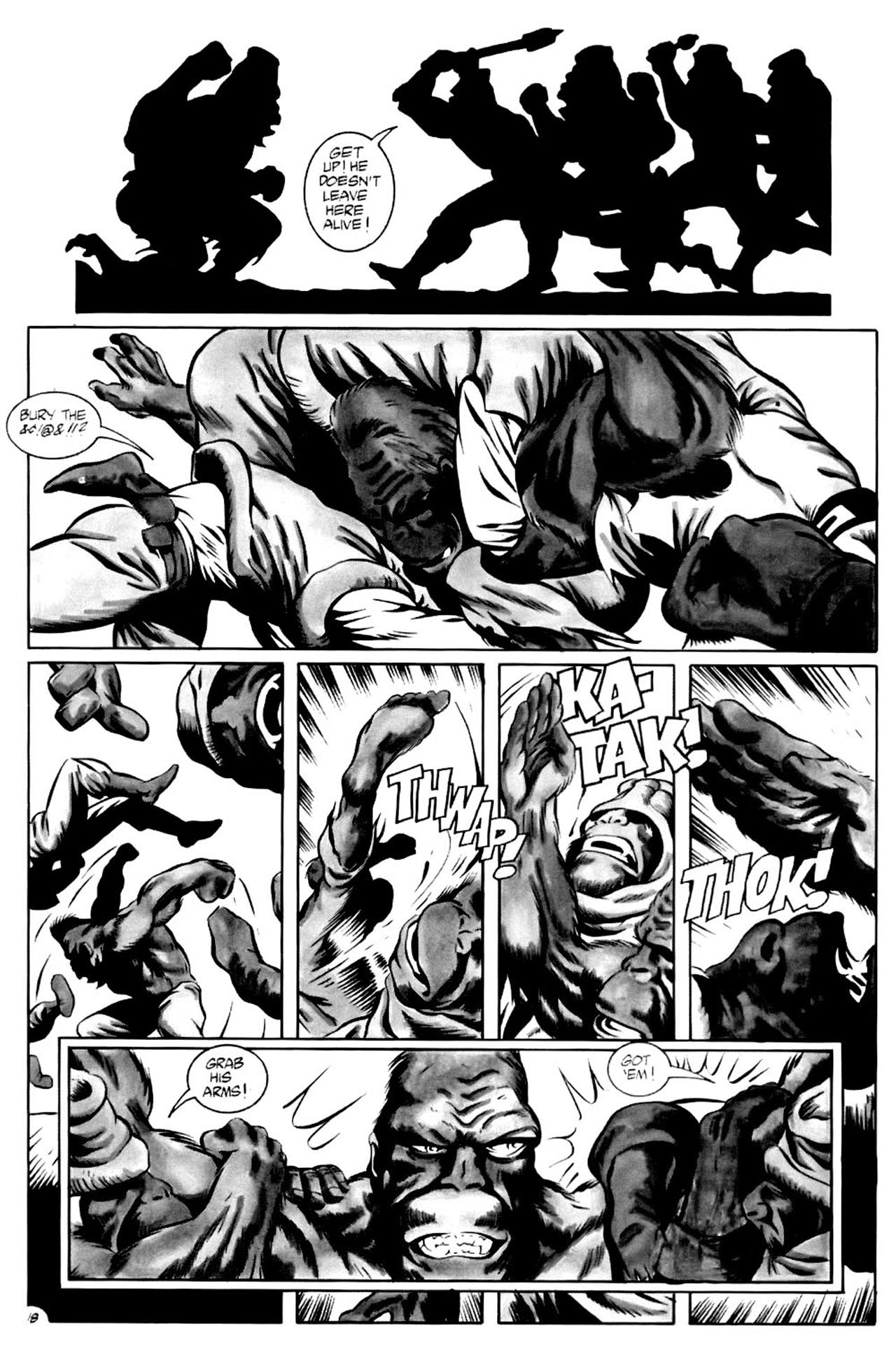 Read online Planet of the Apes (1990) comic -  Issue #4 - 20