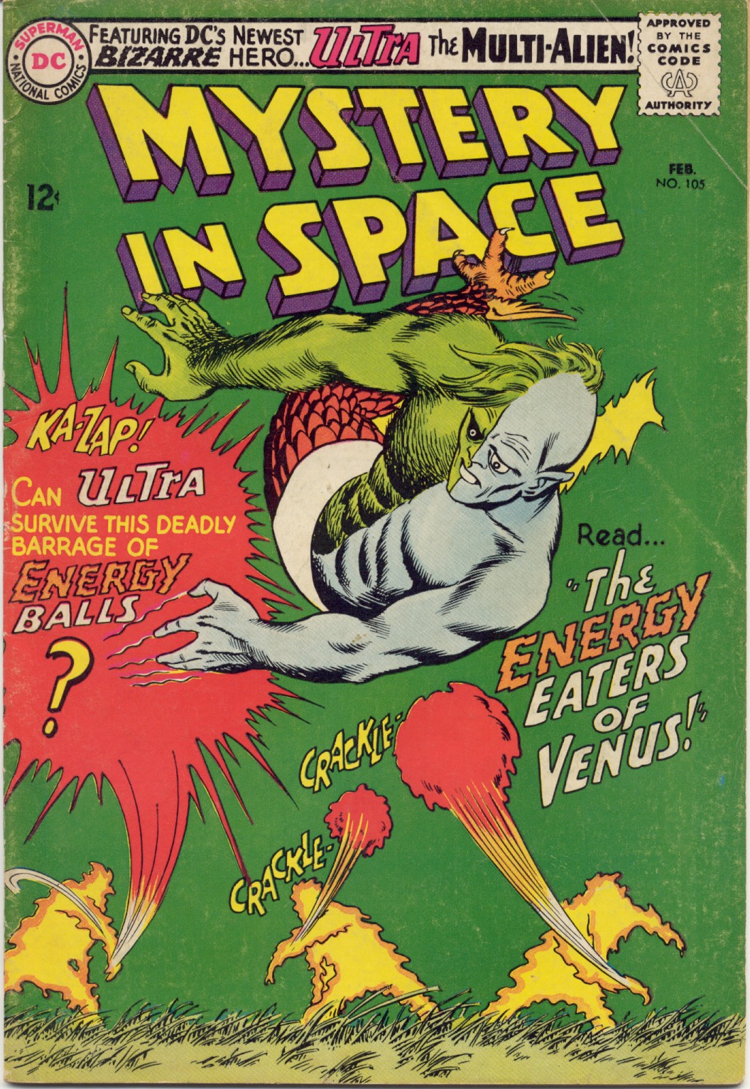 Read online Mystery in Space (1951) comic -  Issue #105 - 1