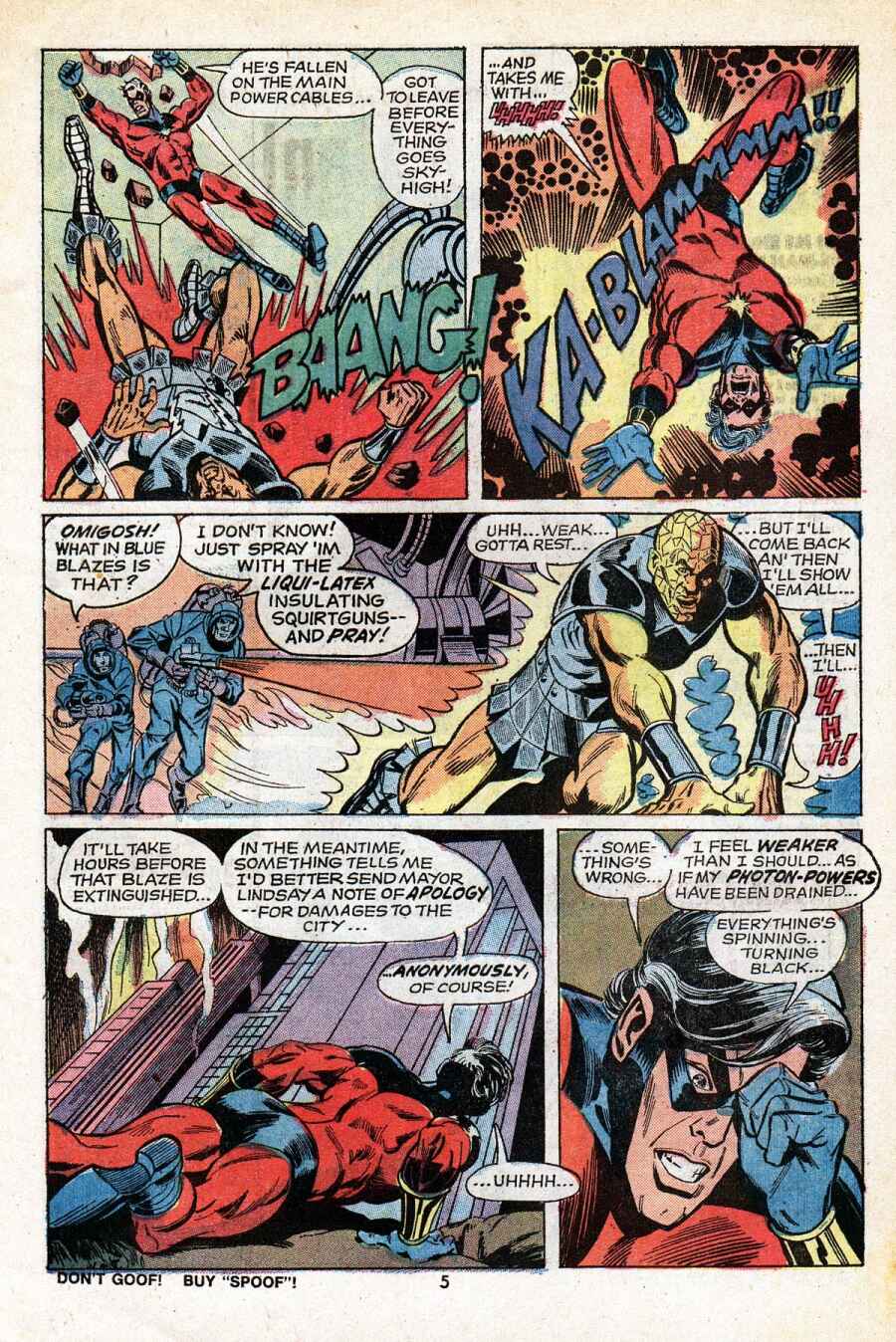Read online Captain Marvel (1968) comic -  Issue #23 - 5