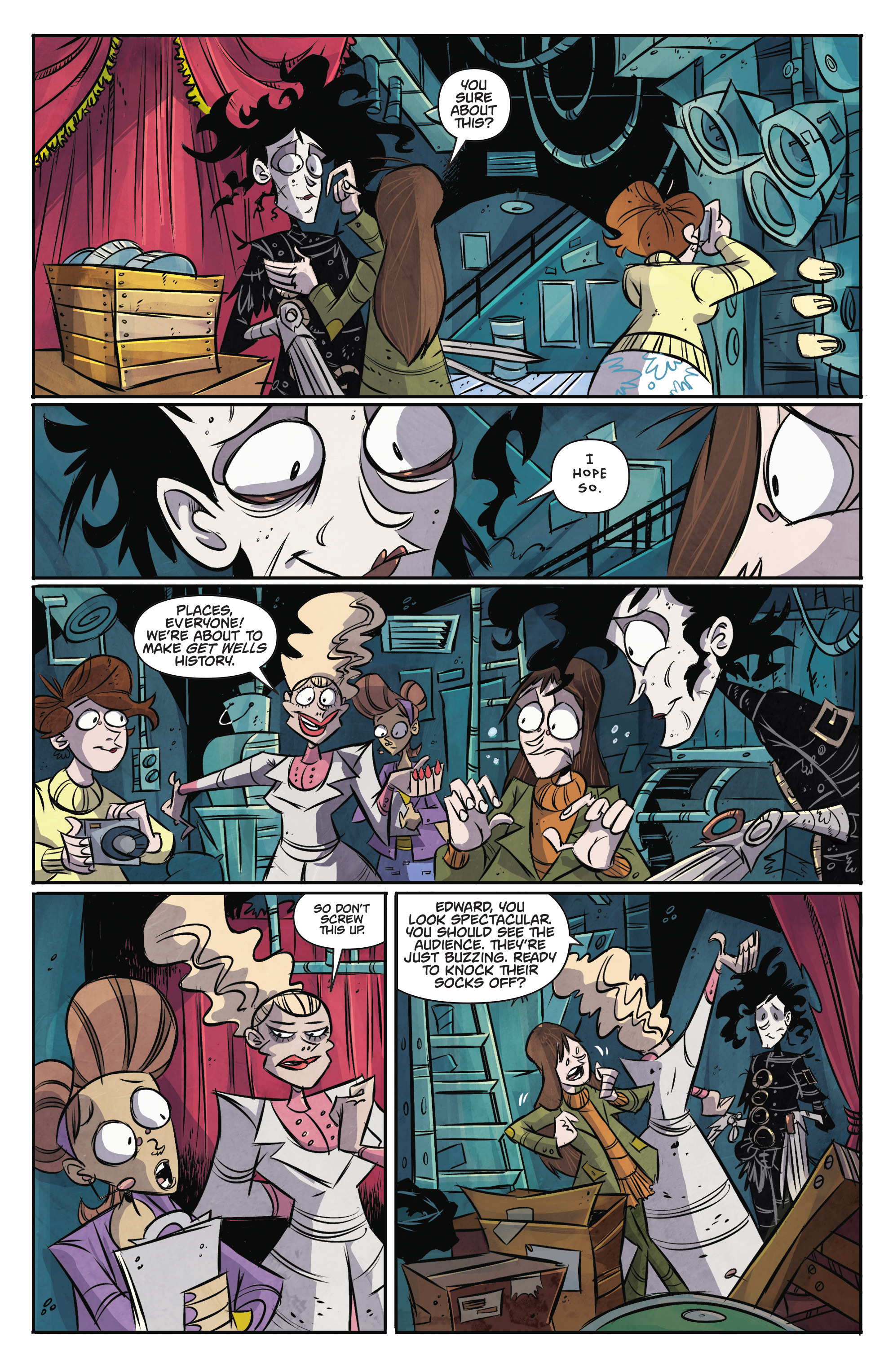 Read online Edward Scissorhands comic -  Issue #9 - 4