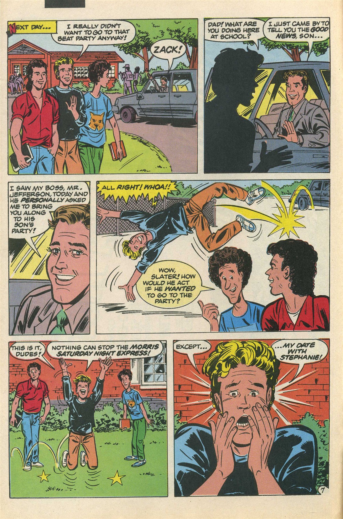Read online Saved By The Bell comic -  Issue #3 - 12