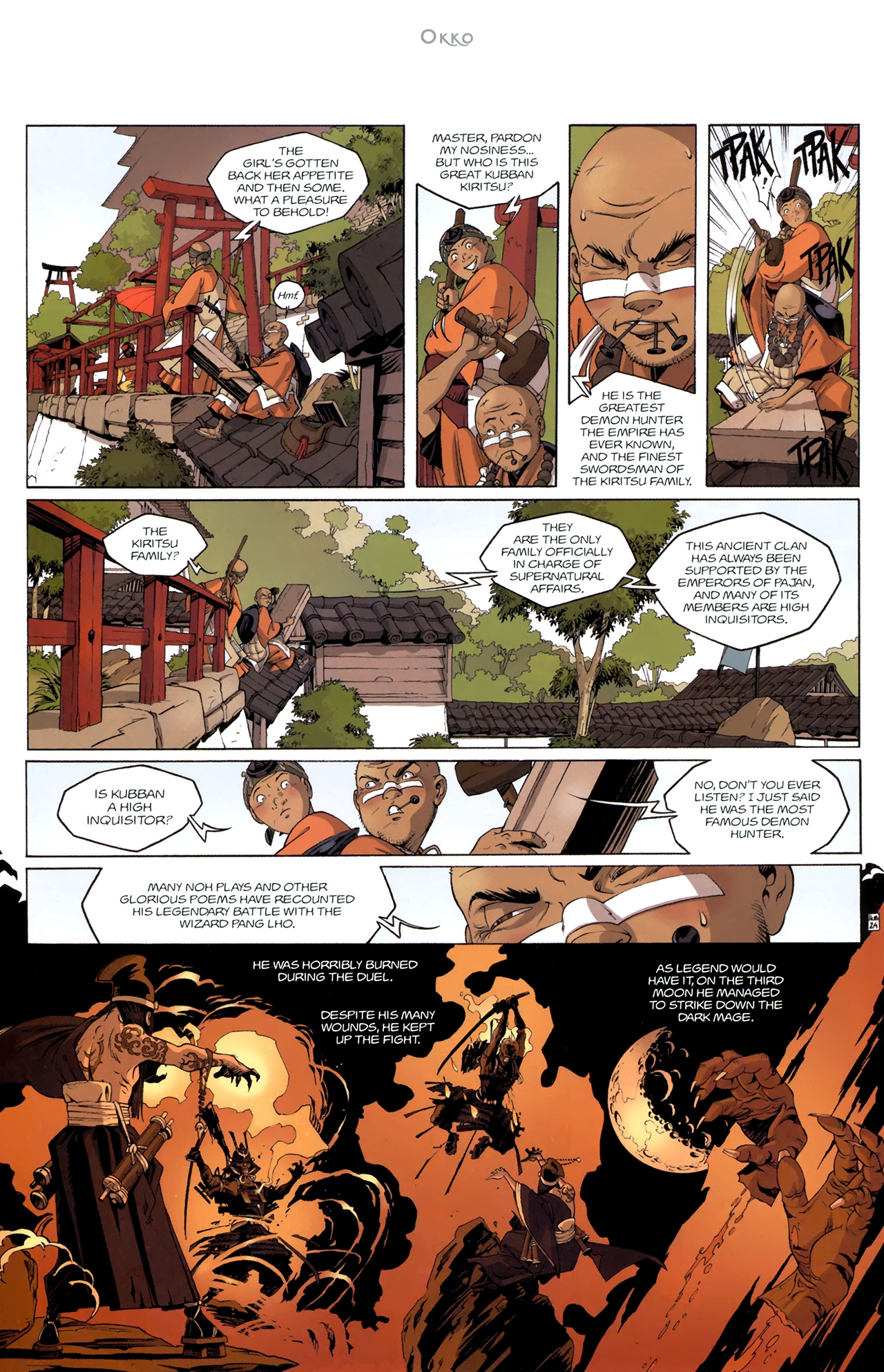 Read online Okko: The Cycle of Air comic -  Issue #2 - 4