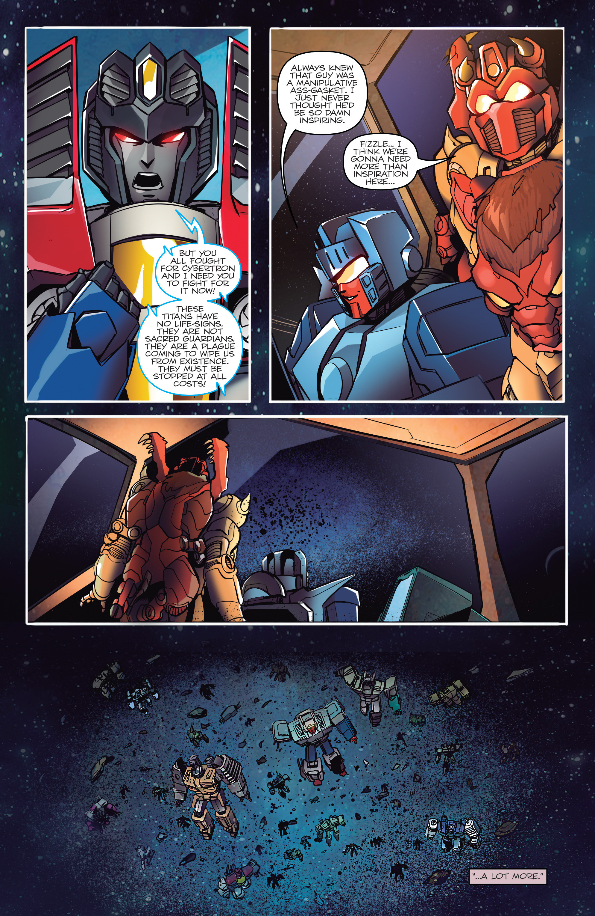 Read online Transformers: Till All Are One comic -  Issue #5 - 14