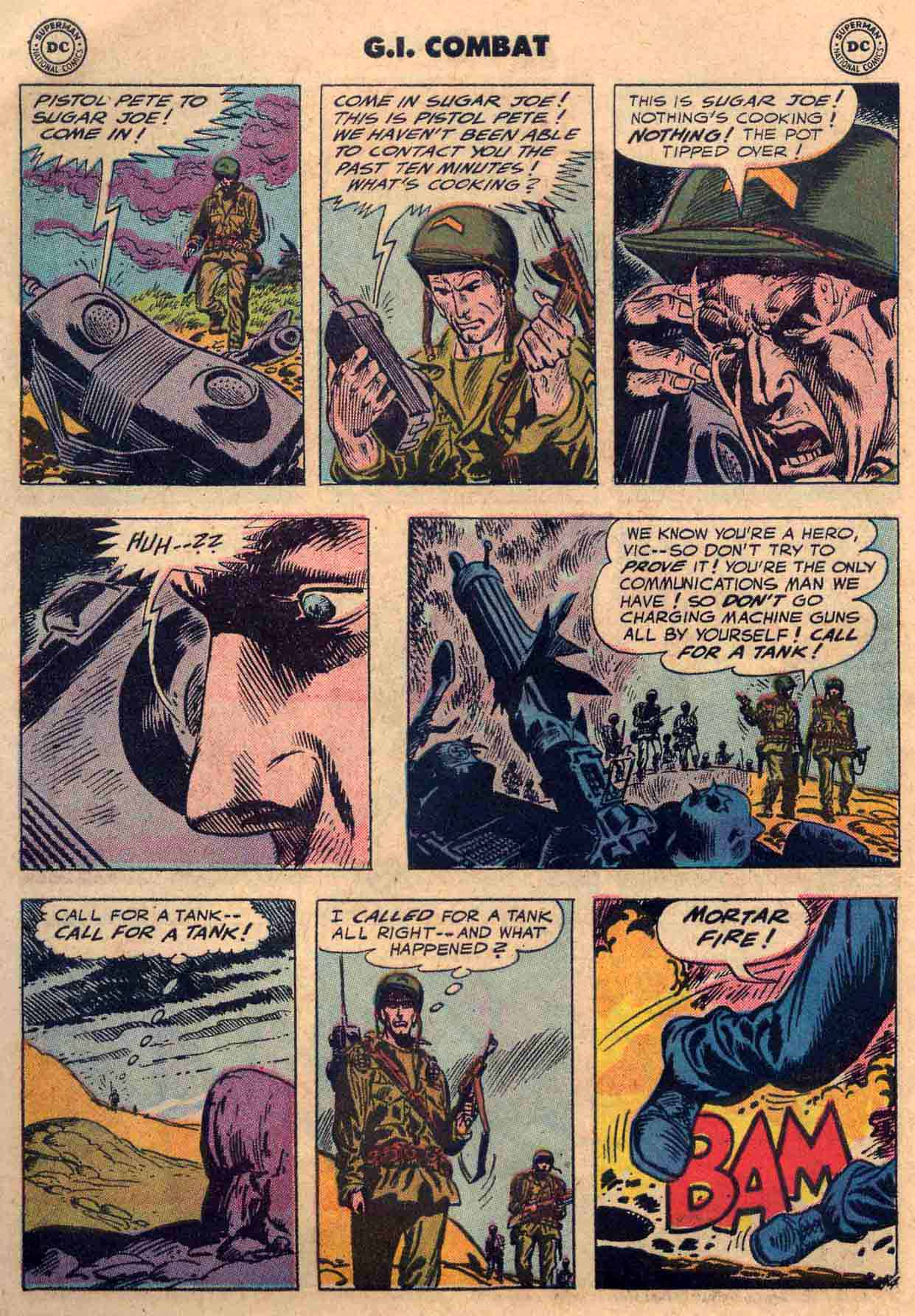 Read online G.I. Combat (1952) comic -  Issue #52 - 6