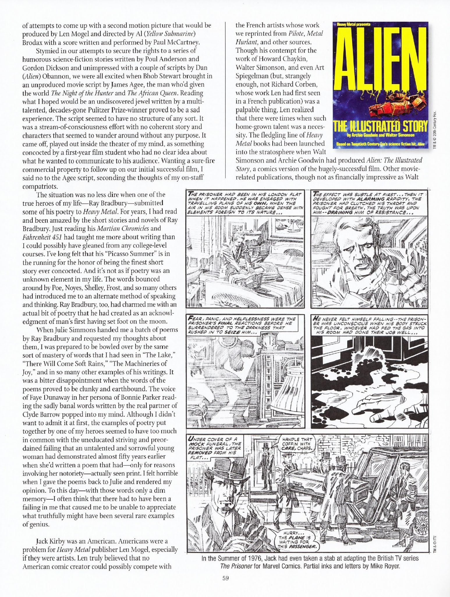 Read online The Jack Kirby Collector comic -  Issue #61 - 59