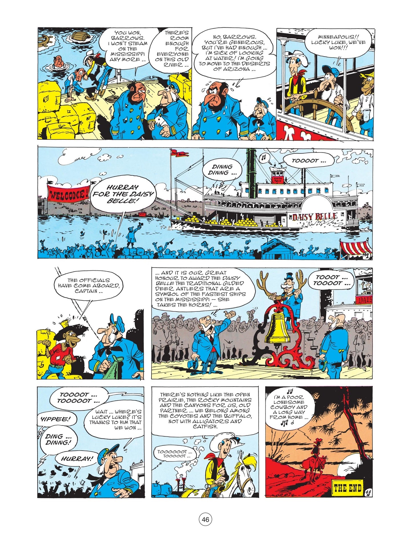 Read online A Lucky Luke Adventure comic -  Issue #79 - 48