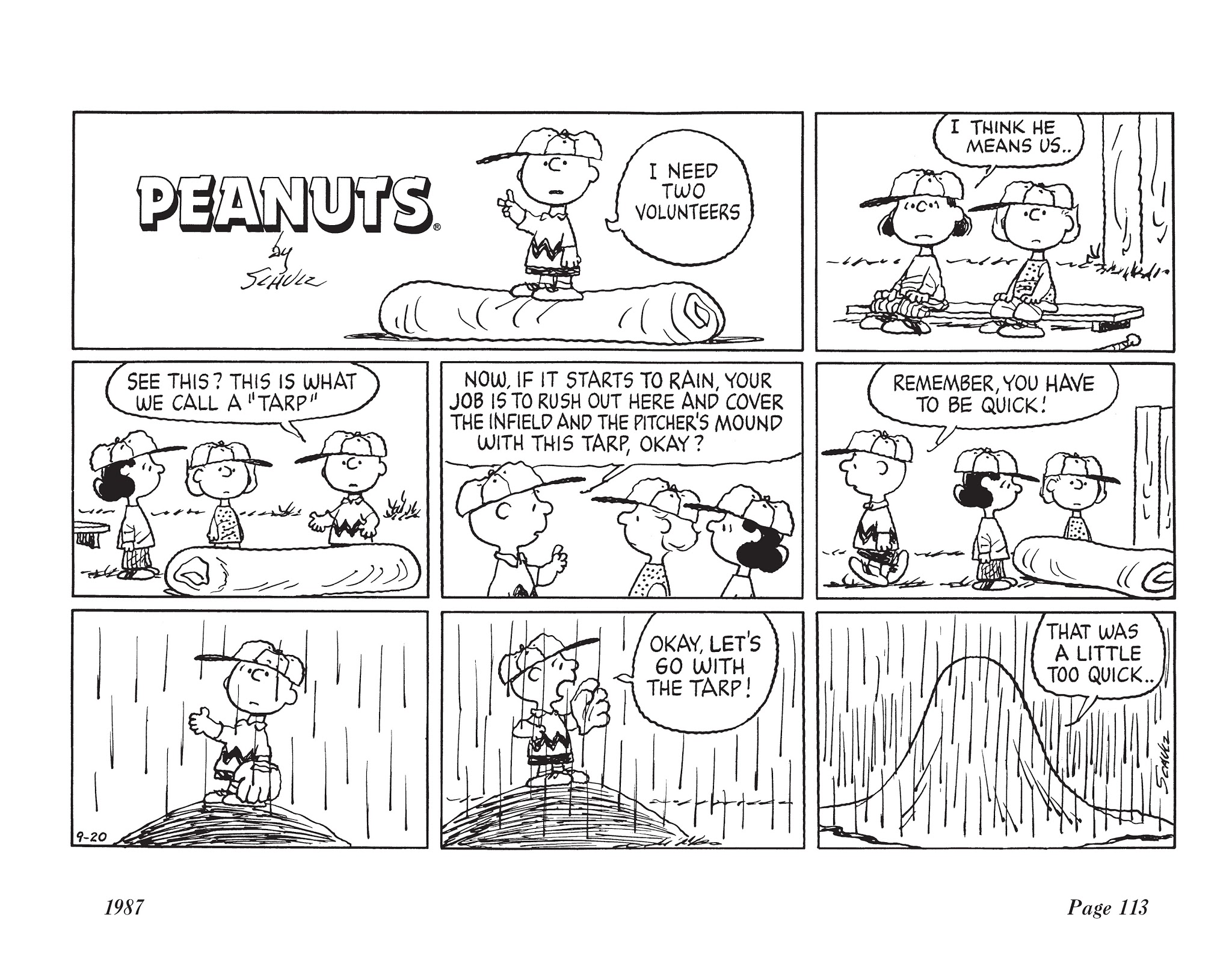 Read online The Complete Peanuts comic -  Issue # TPB 19 - 128