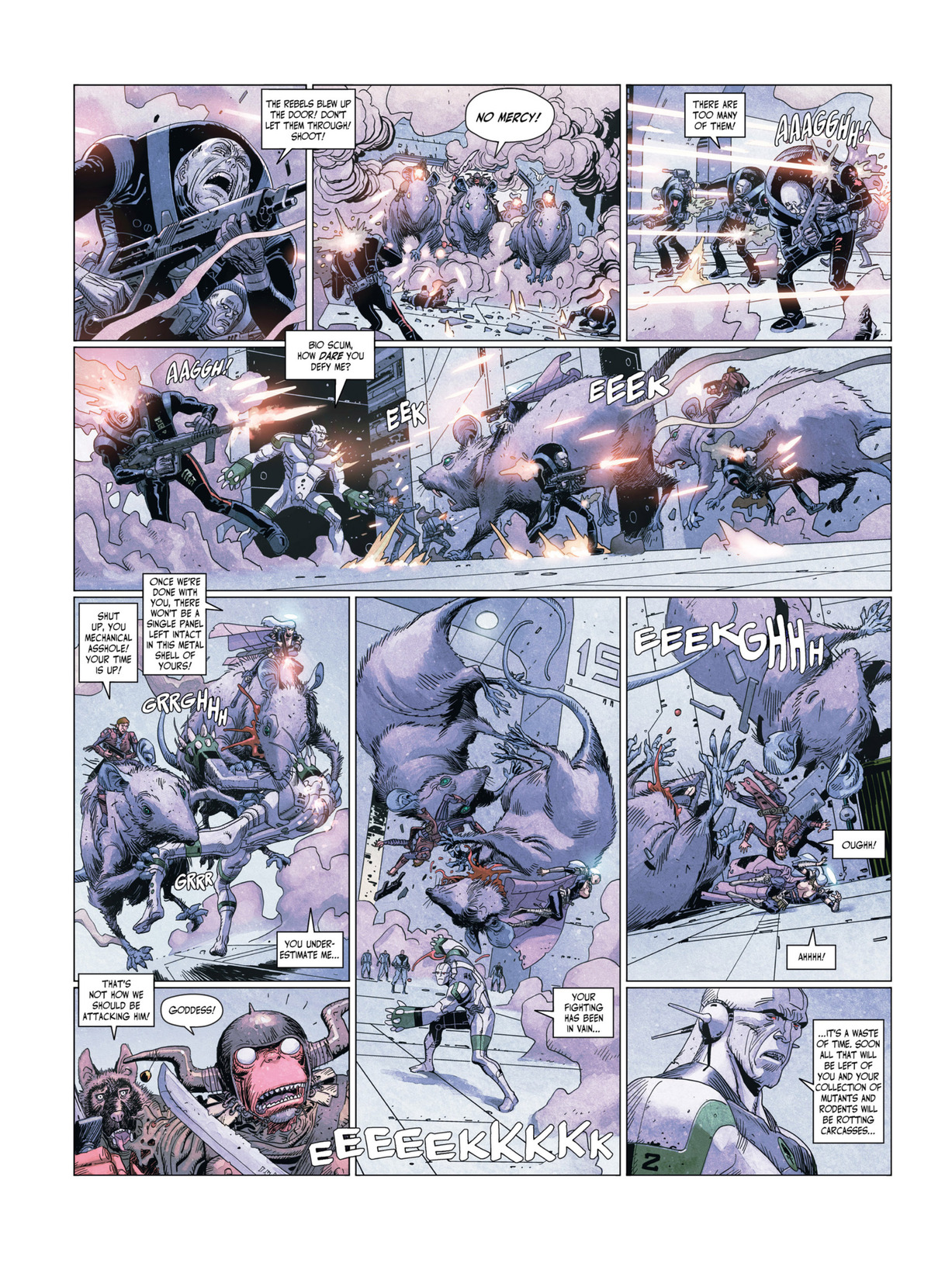 Read online Final Incal comic -  Issue #3 - 36