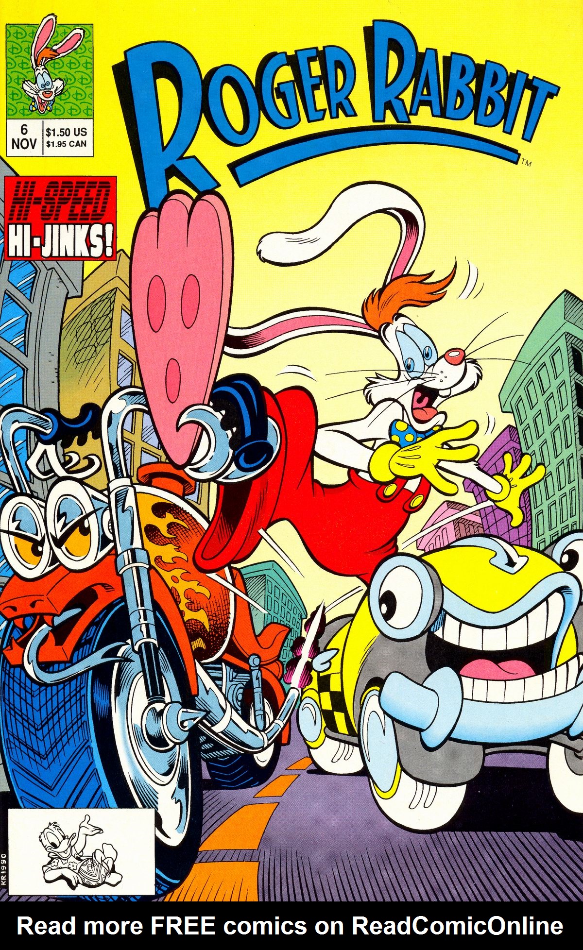 Read online Roger Rabbit comic -  Issue #6 - 1