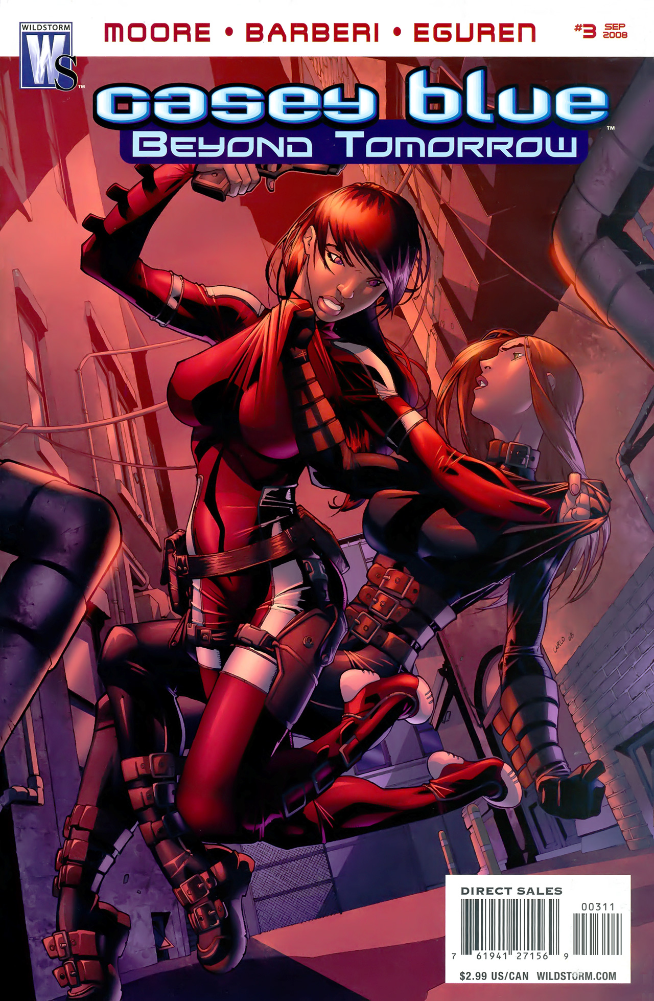 Read online Casey Blue: Beyond Tomorrow comic -  Issue #3 - 1