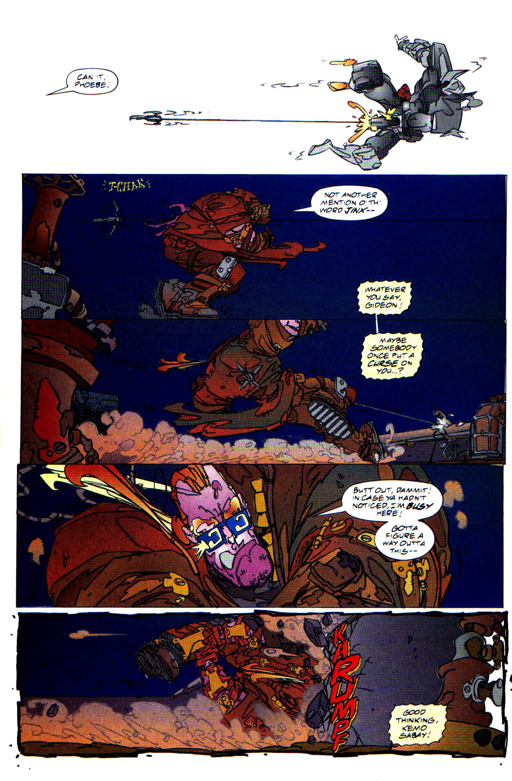 Read online Images of ShadowHawk comic -  Issue #2 - 5