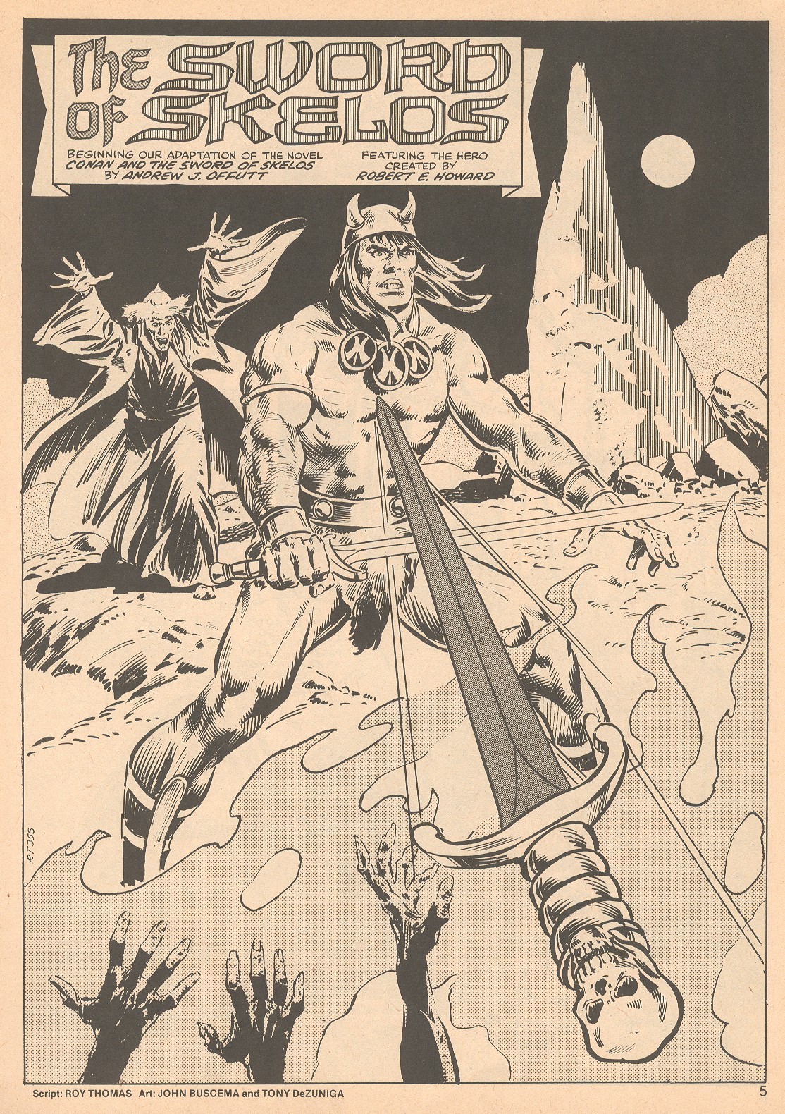 Read online The Savage Sword Of Conan comic -  Issue #56 - 5