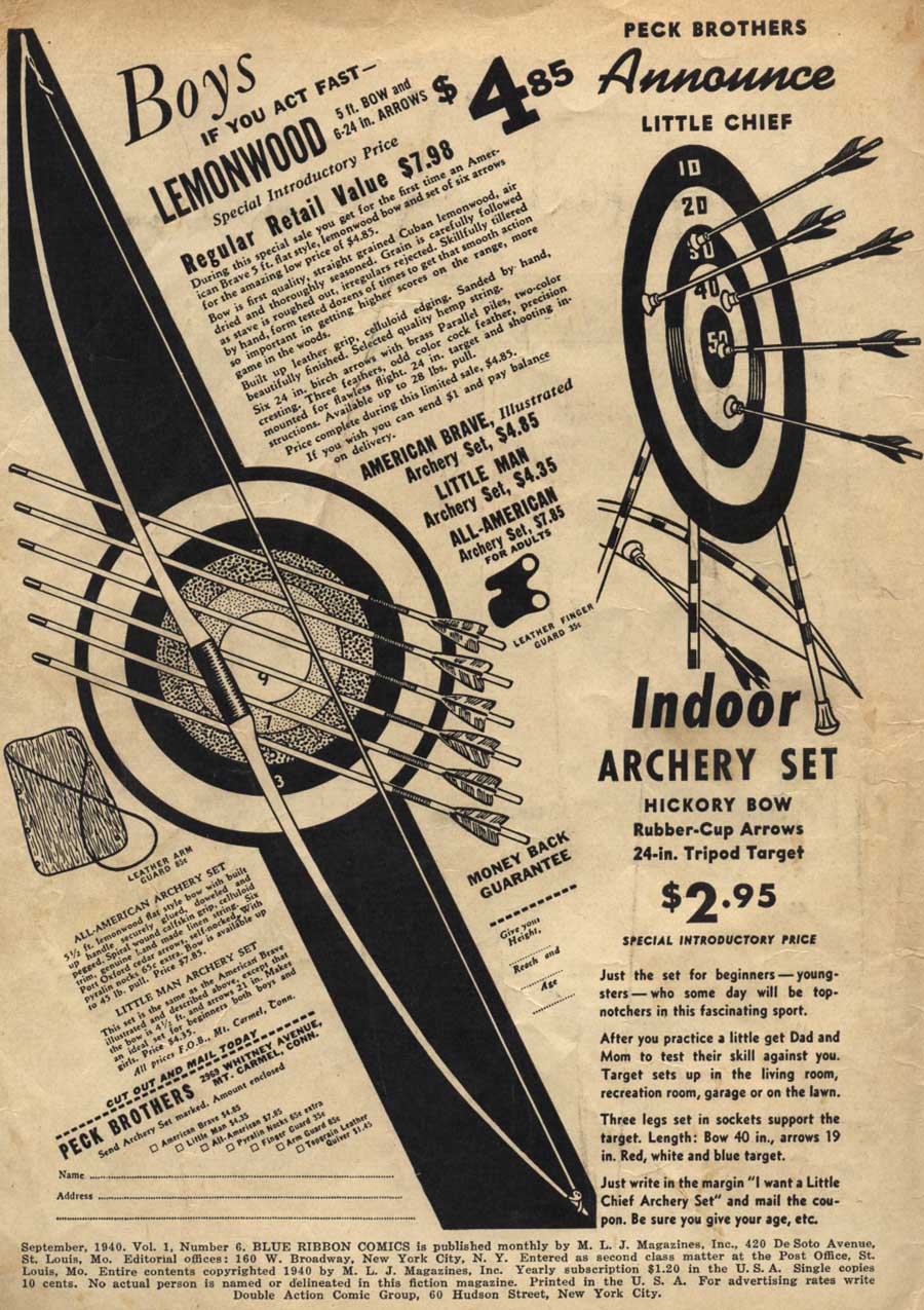 Read online Blue Ribbon Comics (1939) comic -  Issue #6 - 2