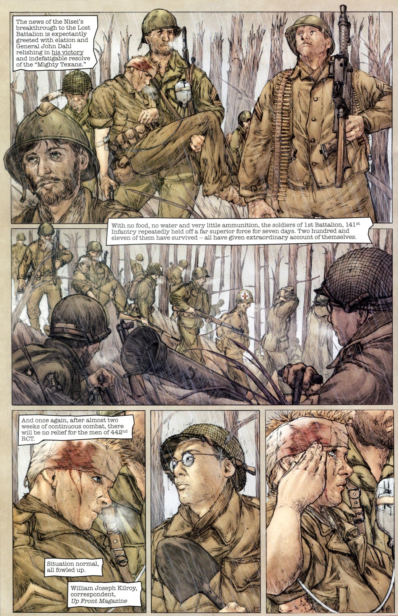 Read online Sgt. Rock: The Lost Battalion comic -  Issue #6 - 14