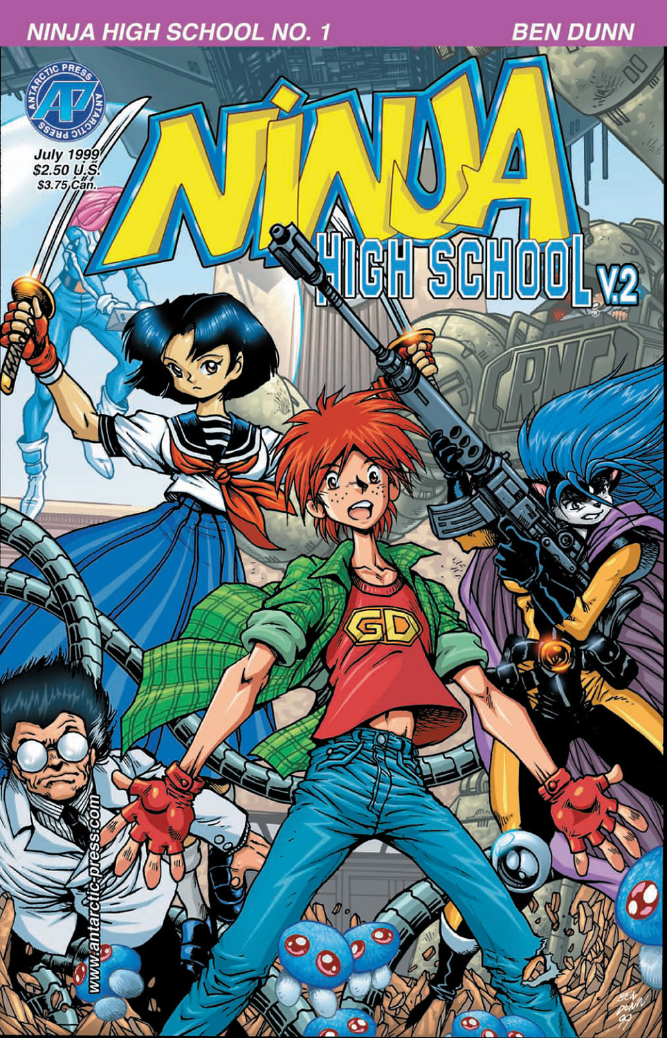 Read online Ninja High School Version 2 comic -  Issue #1 - 1