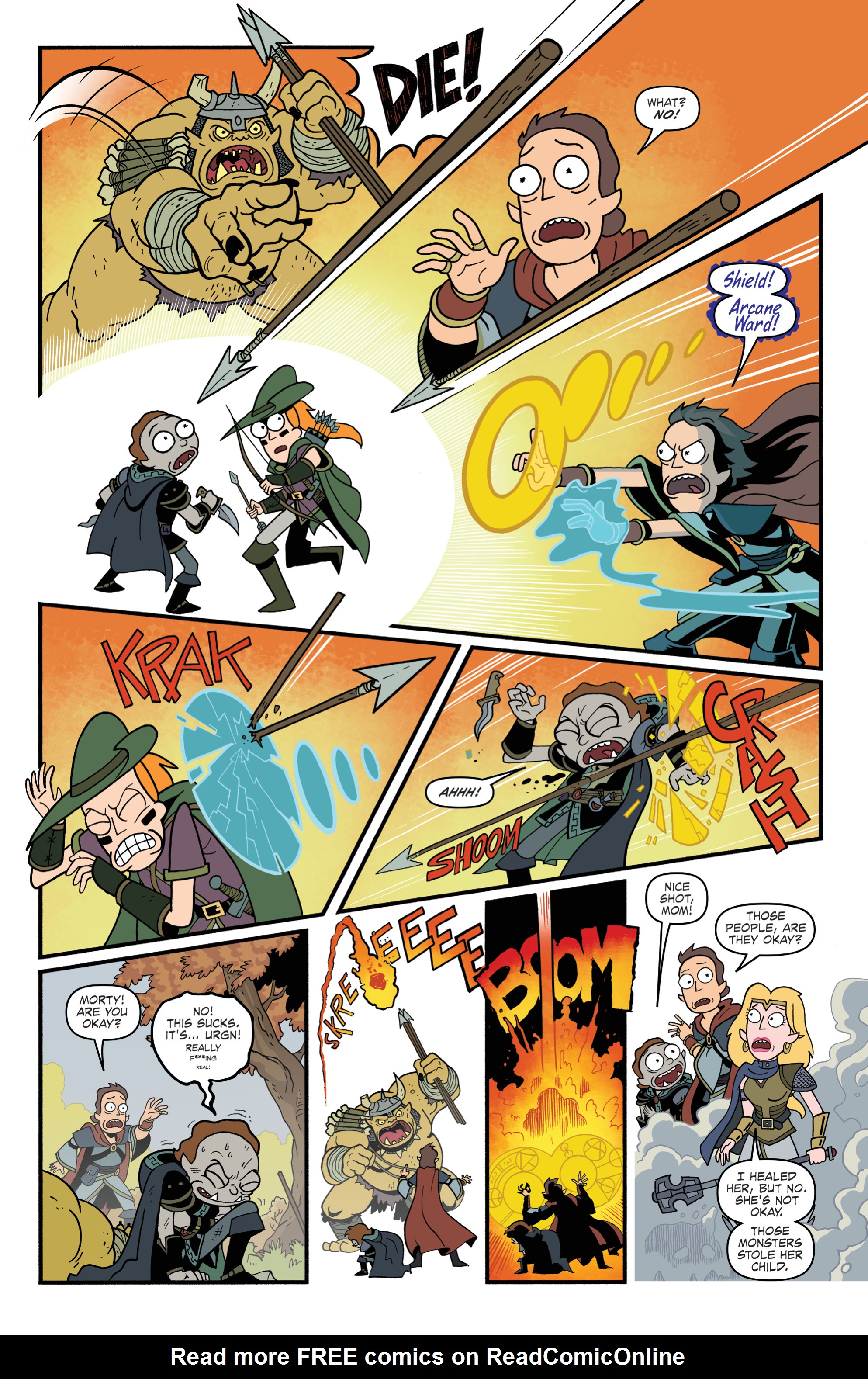 Read online Rick and Morty vs Dungeons & Dragons comic -  Issue # _TPB - 70