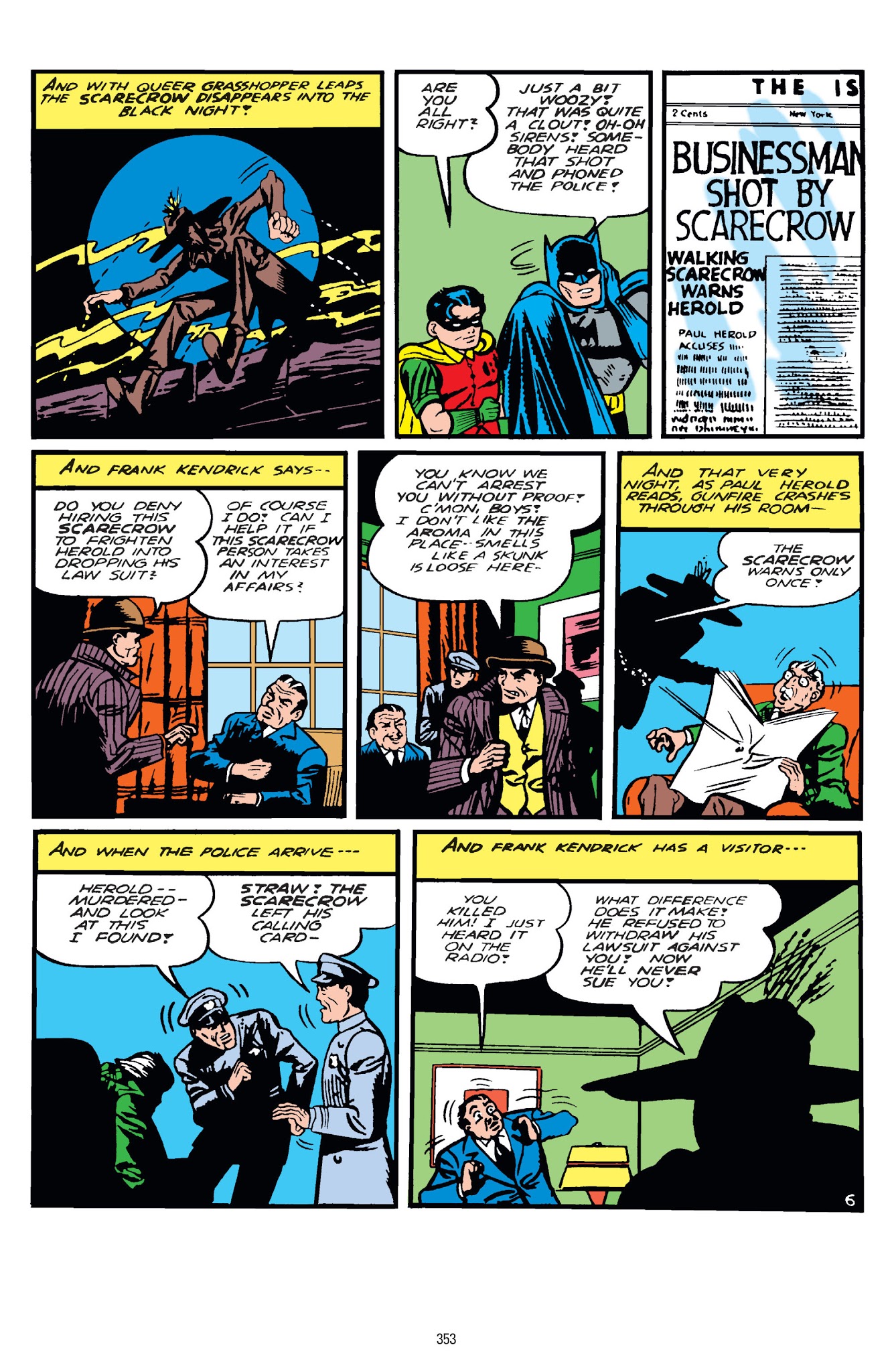 Read online Batman: The Golden Age Omnibus comic -  Issue # TPB 2 - 353