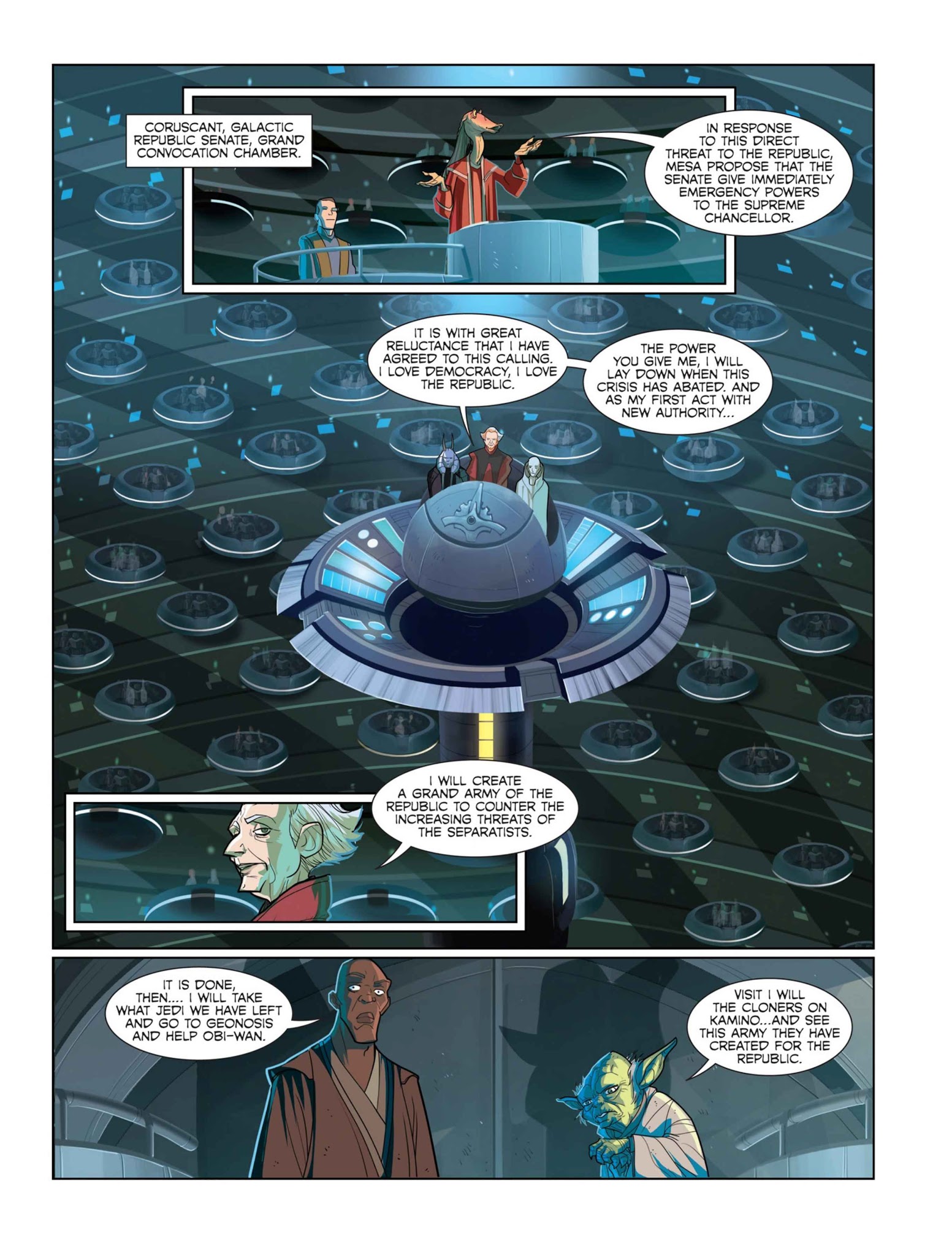 Read online Star Wars: The Prequel Trilogy: A Graphic Novel comic -  Issue # Full - 115