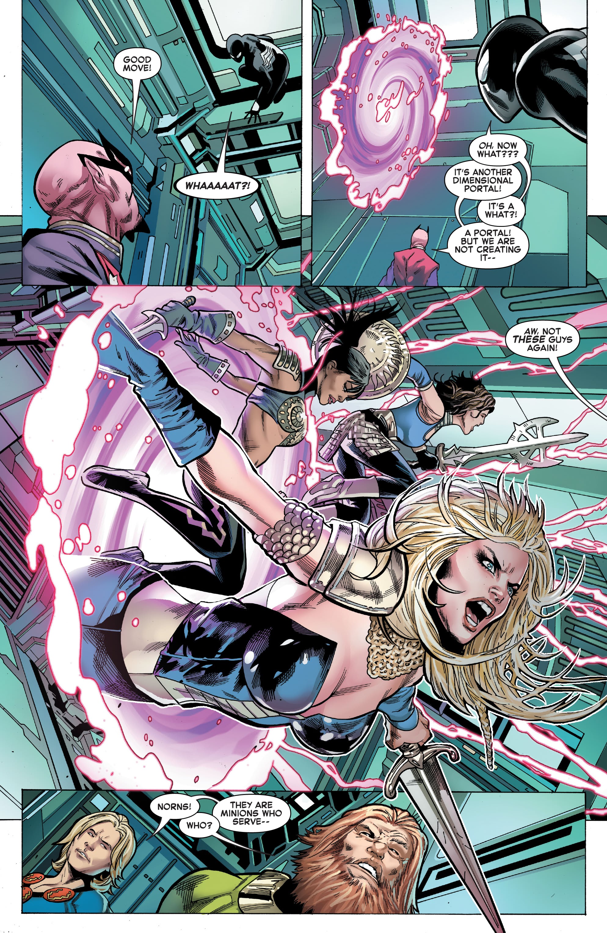 Read online Symbiote Spider-Man: Crossroads comic -  Issue #4 - 18