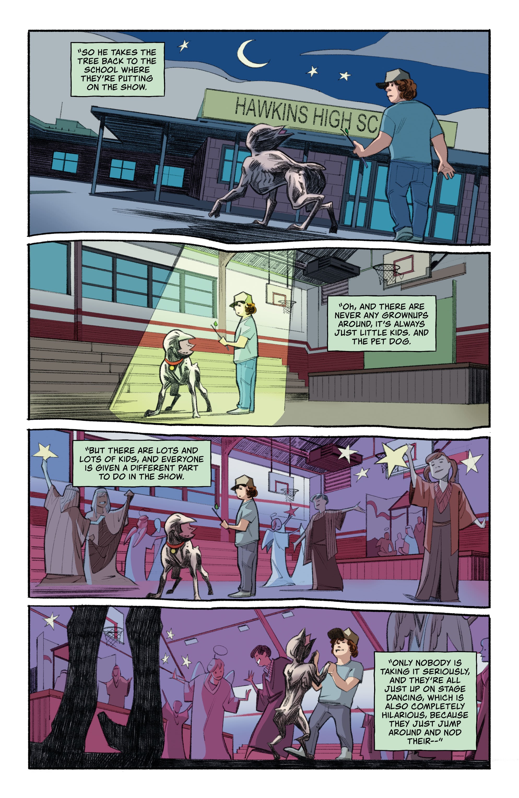 Read online Stranger Things Winter Special one-shot comic -  Issue # Full - 35