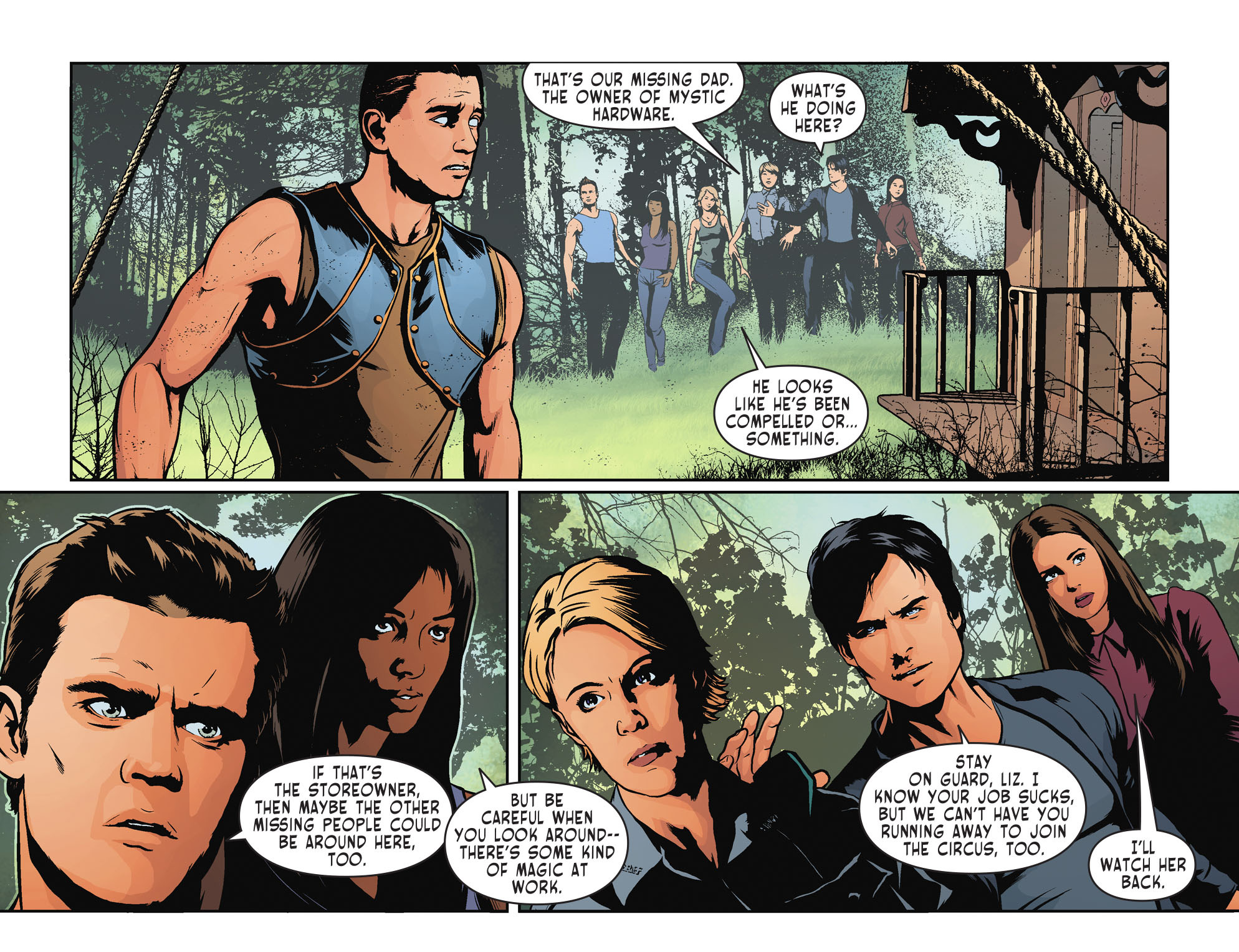 Read online The Vampire Diaries (2013) comic -  Issue #37 - 9