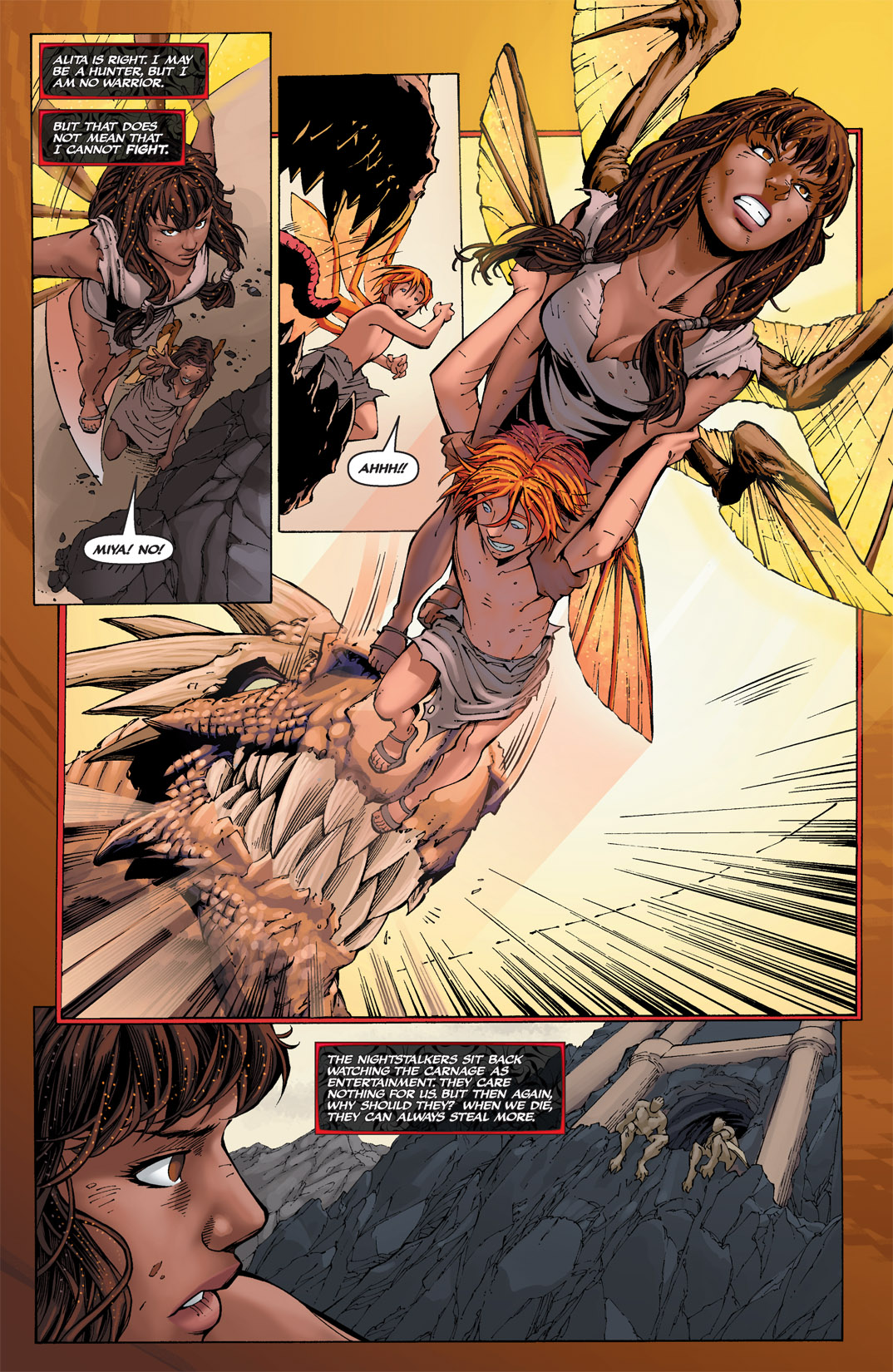 Read online Michael Turner's Soulfire: Chaos Reign comic -  Issue #2 - 10