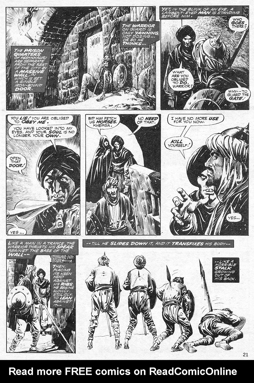 The Savage Sword Of Conan issue 16 - Page 21