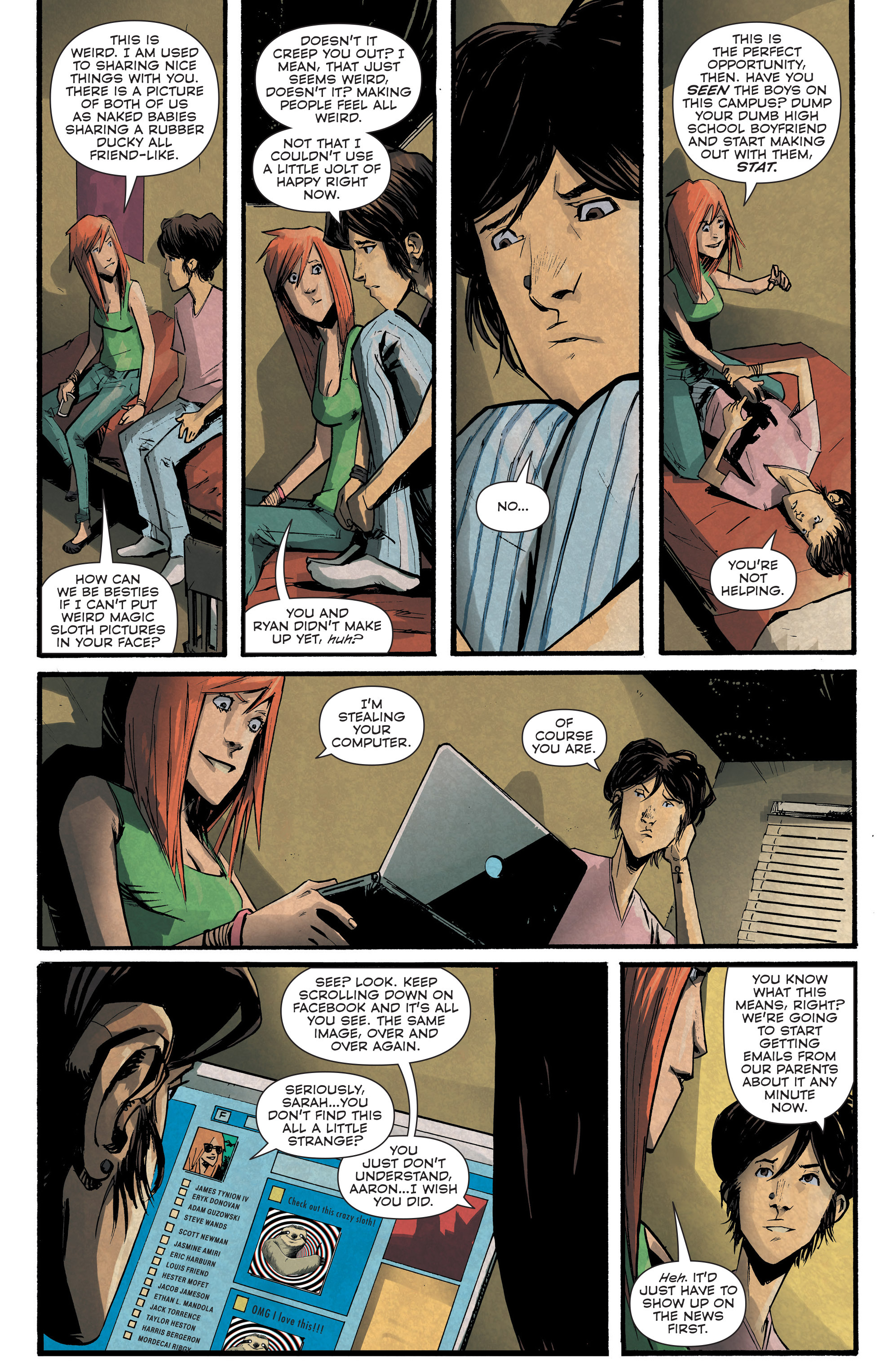 Read online Memetic comic -  Issue #1 - 10