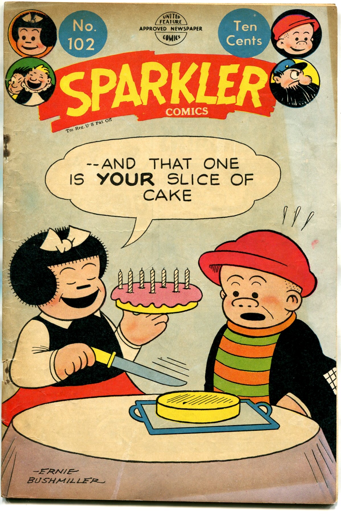 Read online Sparkler Comics comic -  Issue #102 - 1