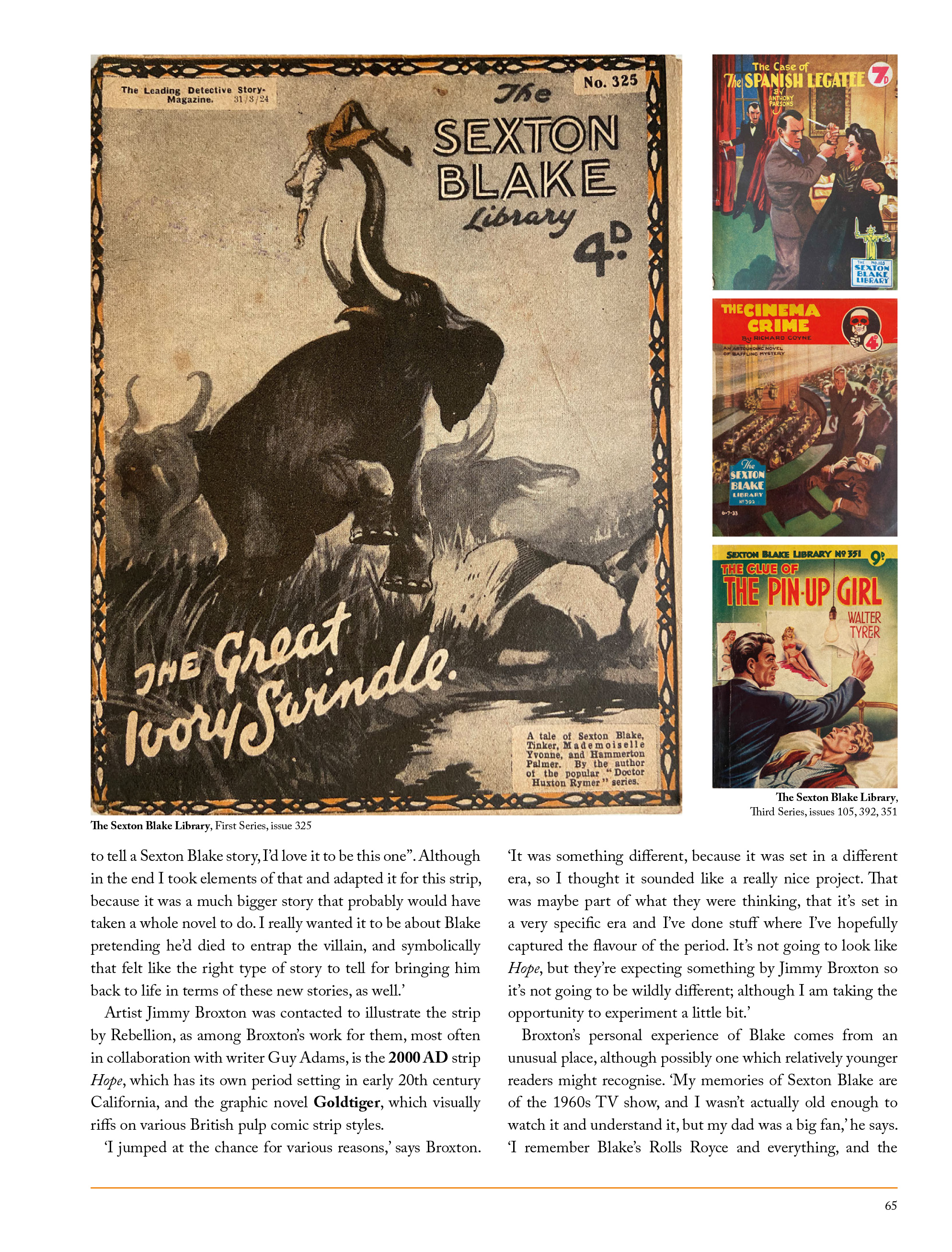 Read online The Return of Sexton Blake comic -  Issue # TPB - 67