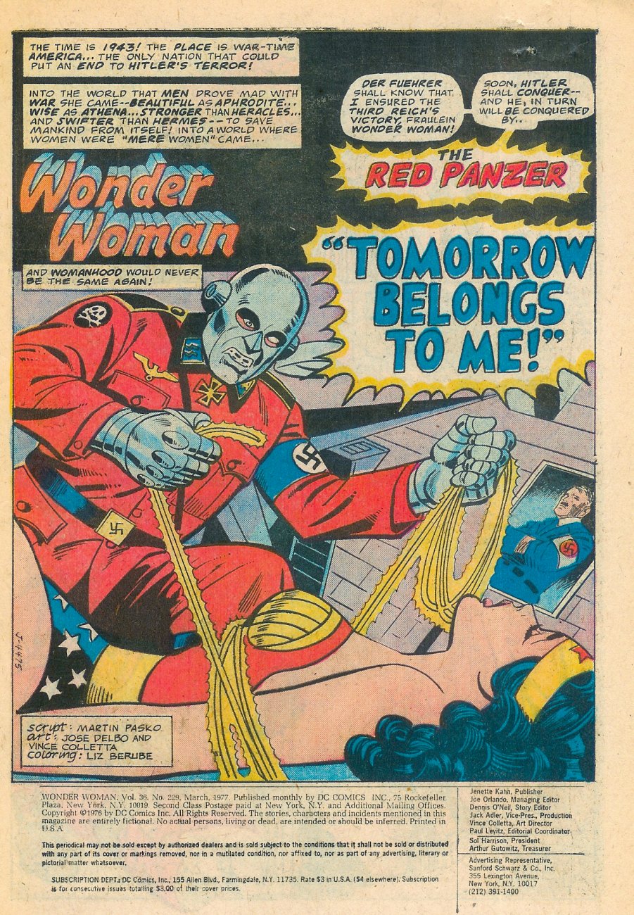 Read online Wonder Woman (1942) comic -  Issue #229 - 2