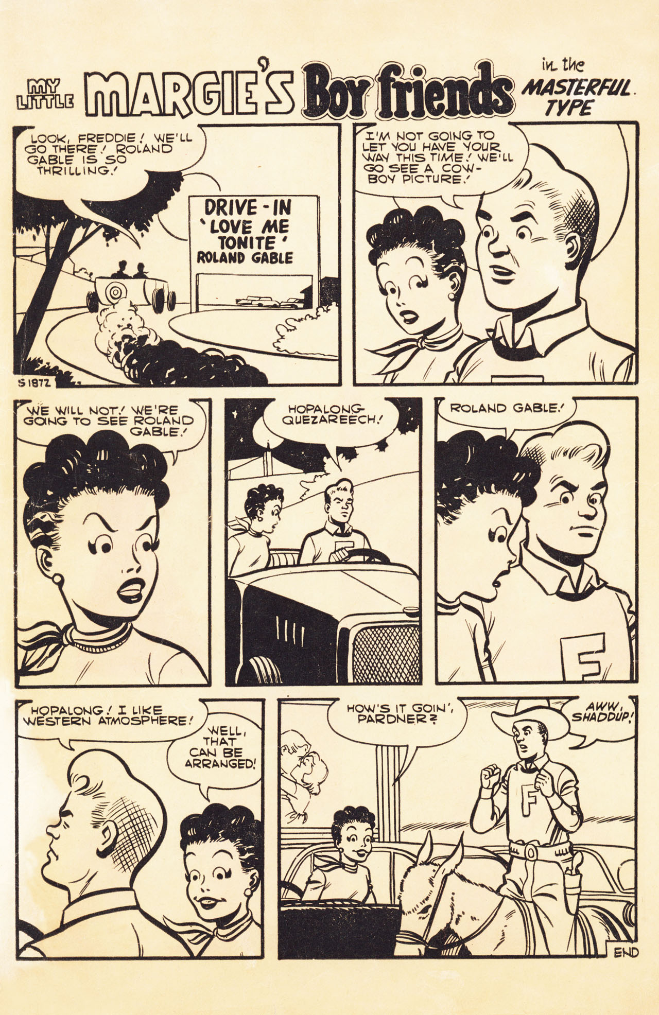 Read online My Little Margie's Boy Friends comic -  Issue #7 - 35