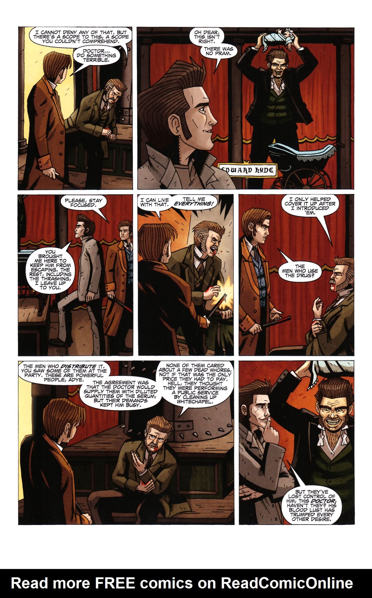 Read online The Strange Case of Mr. Hyde comic -  Issue #3 - 23