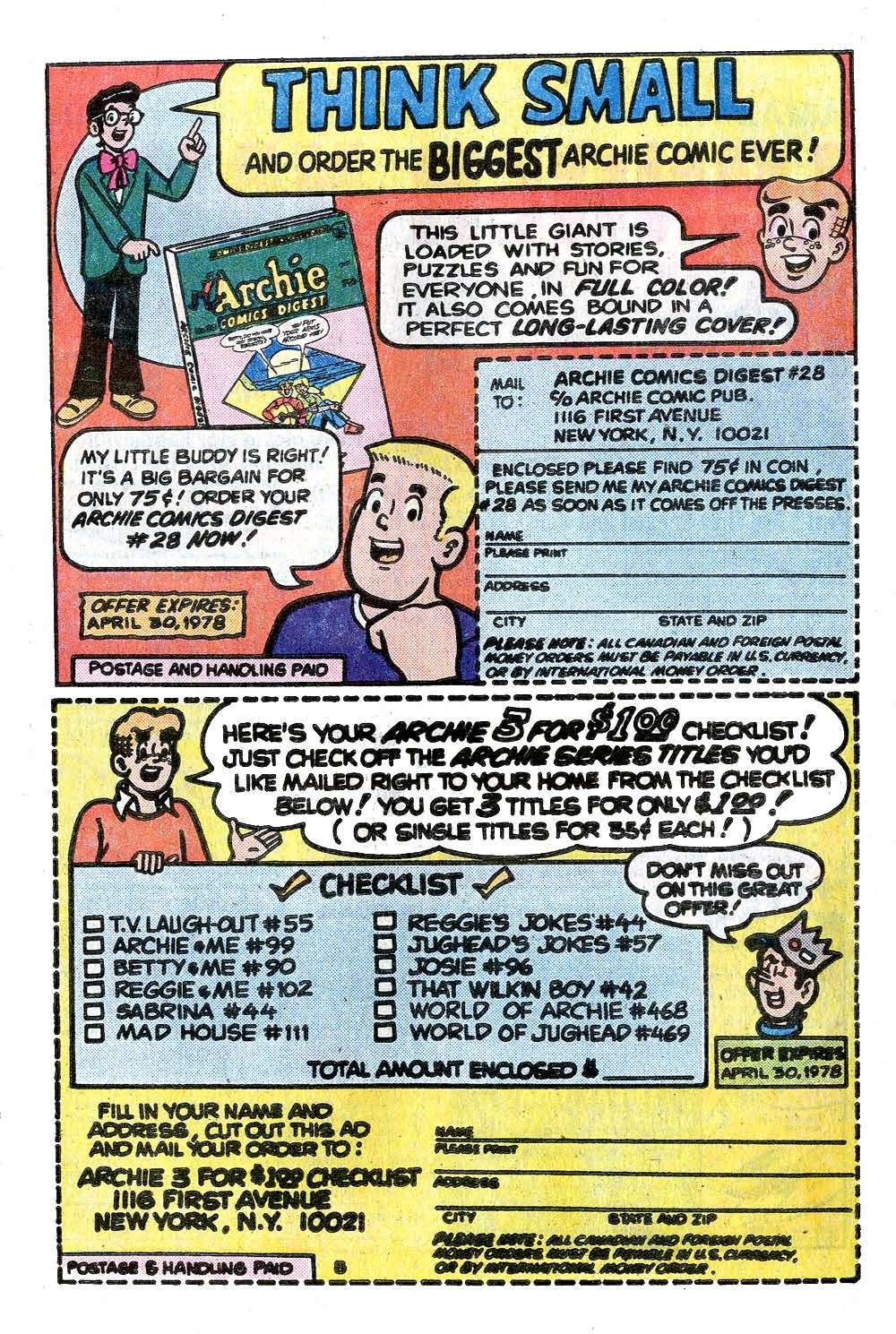 Read online Archie (1960) comic -  Issue #268 - 27