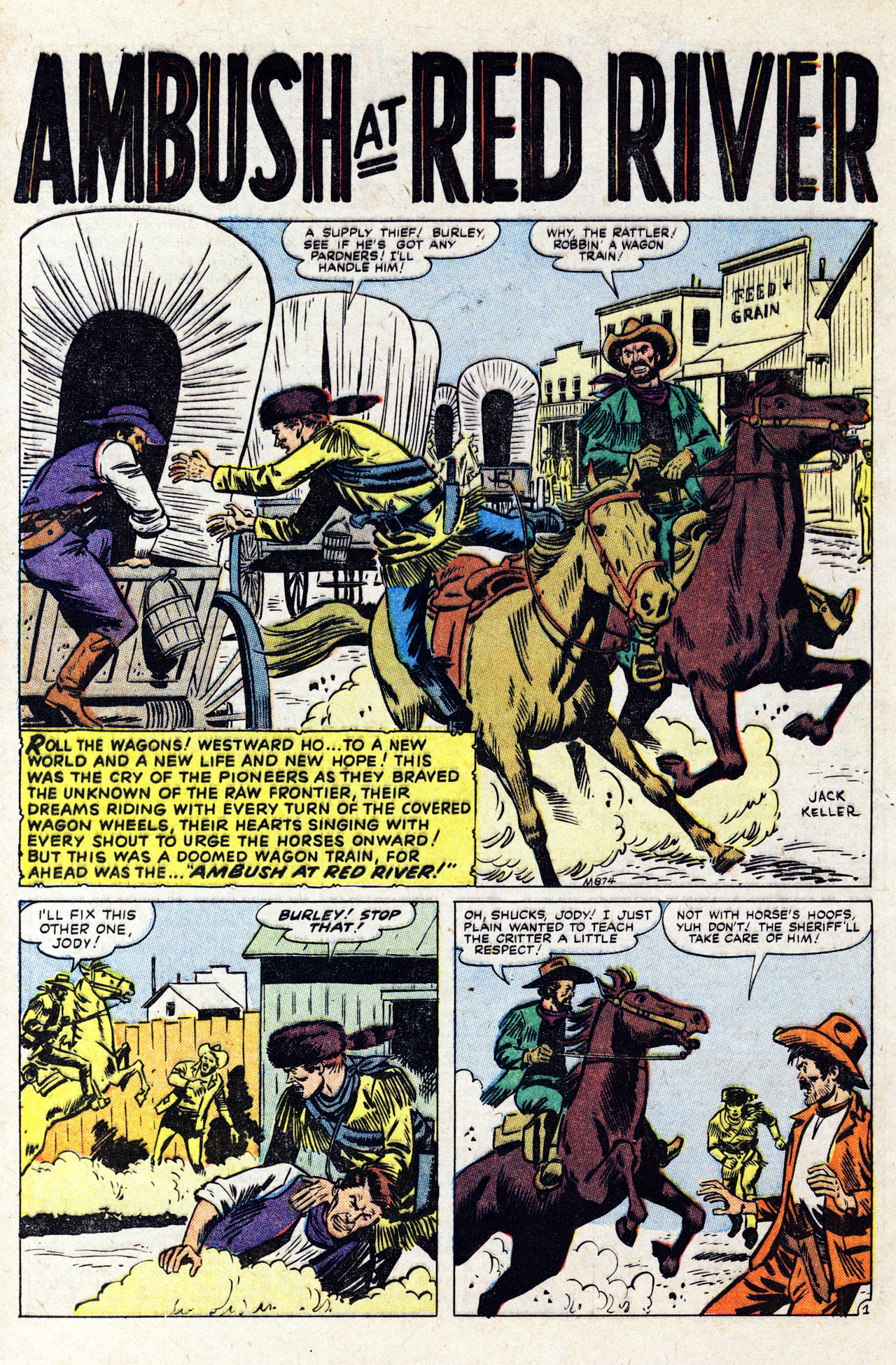 Read online Gunsmoke Western comic -  Issue #43 - 27