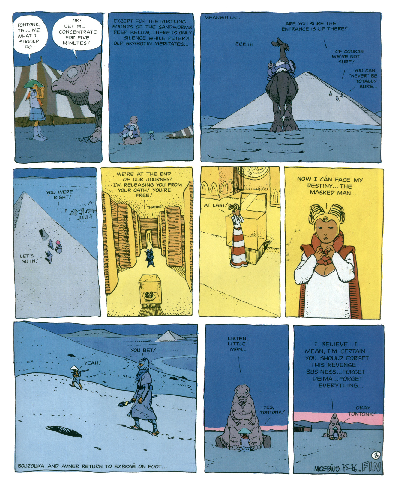 Read online Epic Graphic Novel: Moebius comic -  Issue # TPB 0 - 58