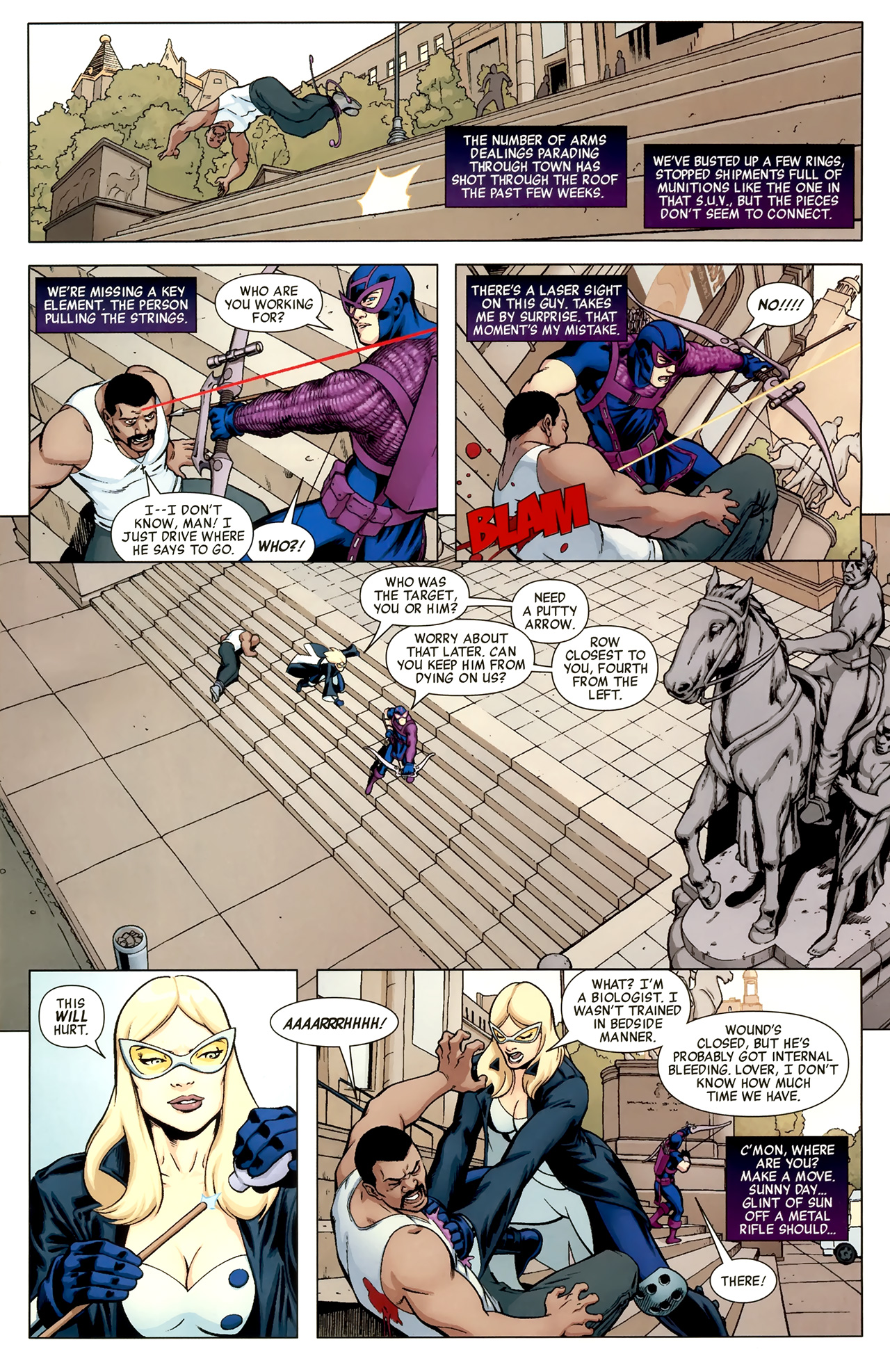 Hawkeye & Mockingbird Issue #1 #1 - English 9