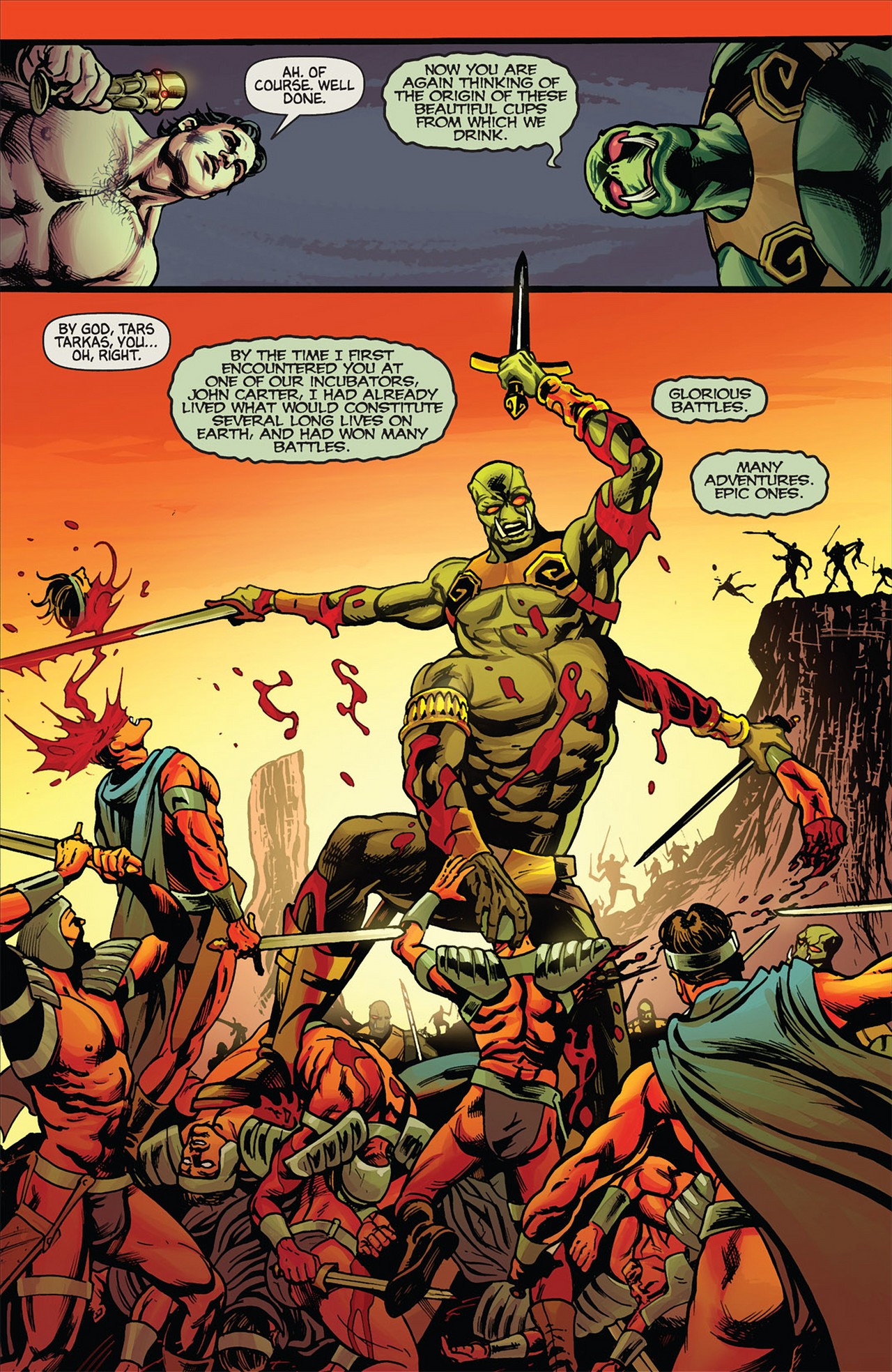Read online Warlord of Mars comic -  Issue # _Annual 1 - 8