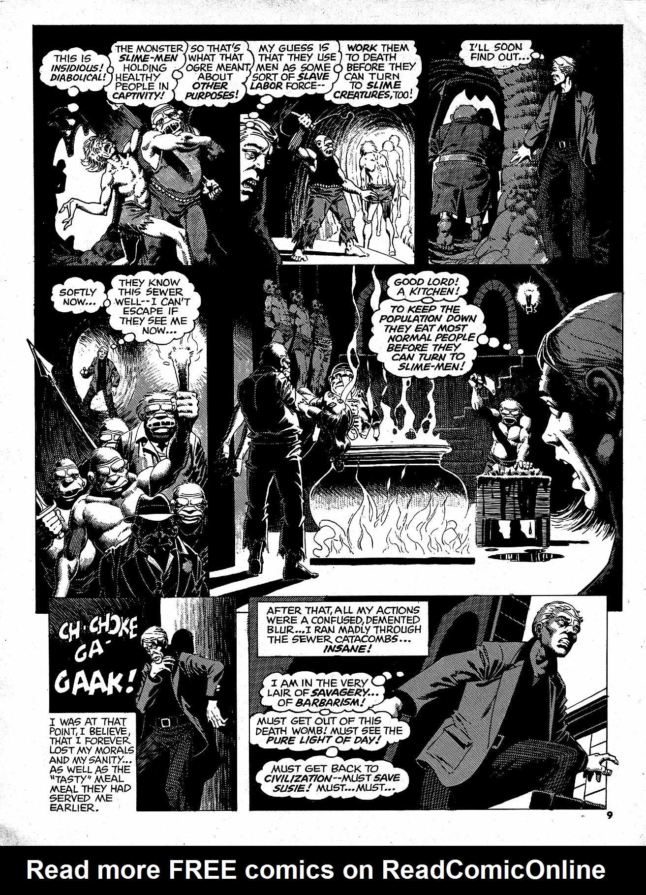 Read online Nightmare (1970) comic -  Issue #5 - 10