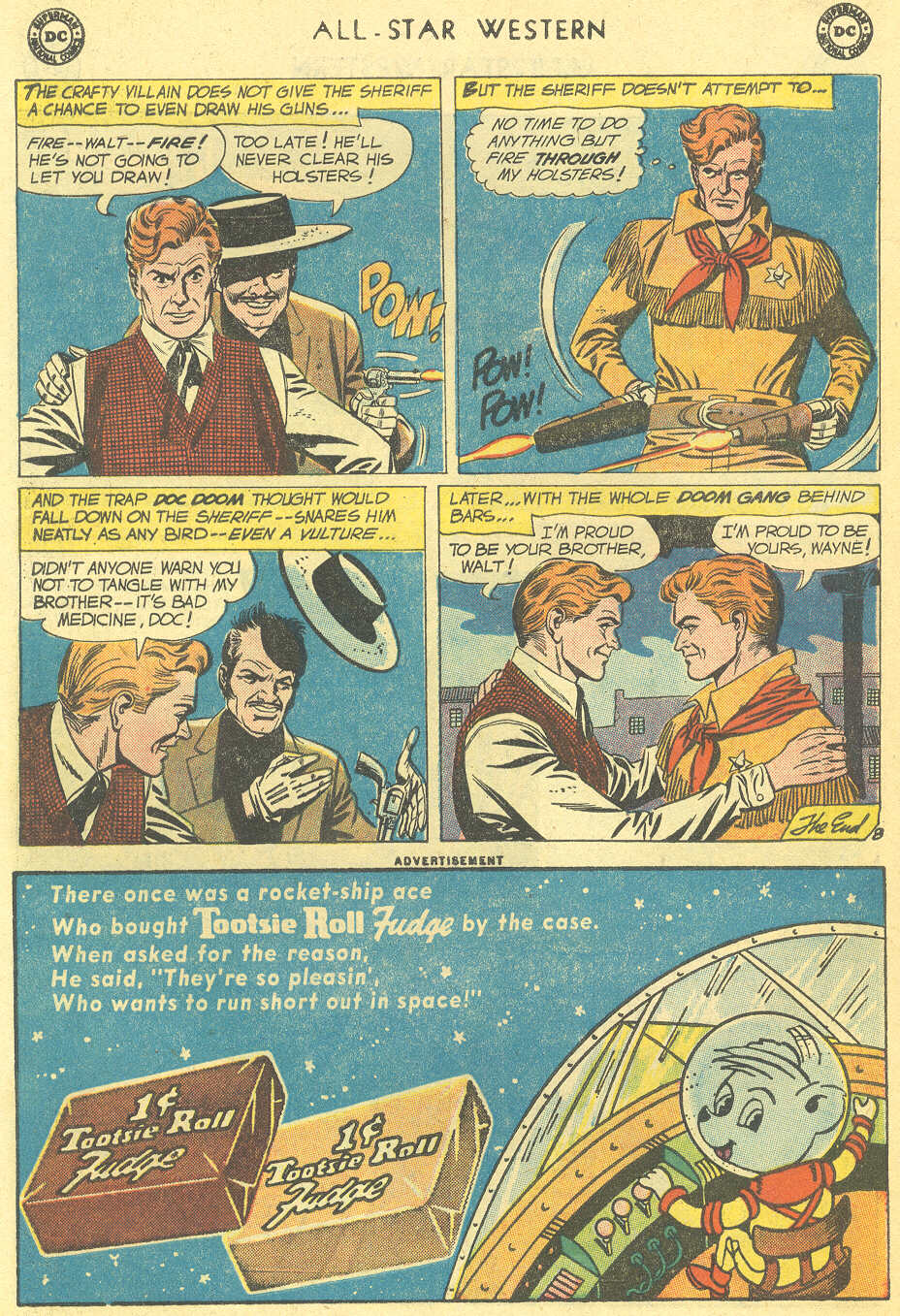 Read online All-Star Western (1951) comic -  Issue #106 - 32