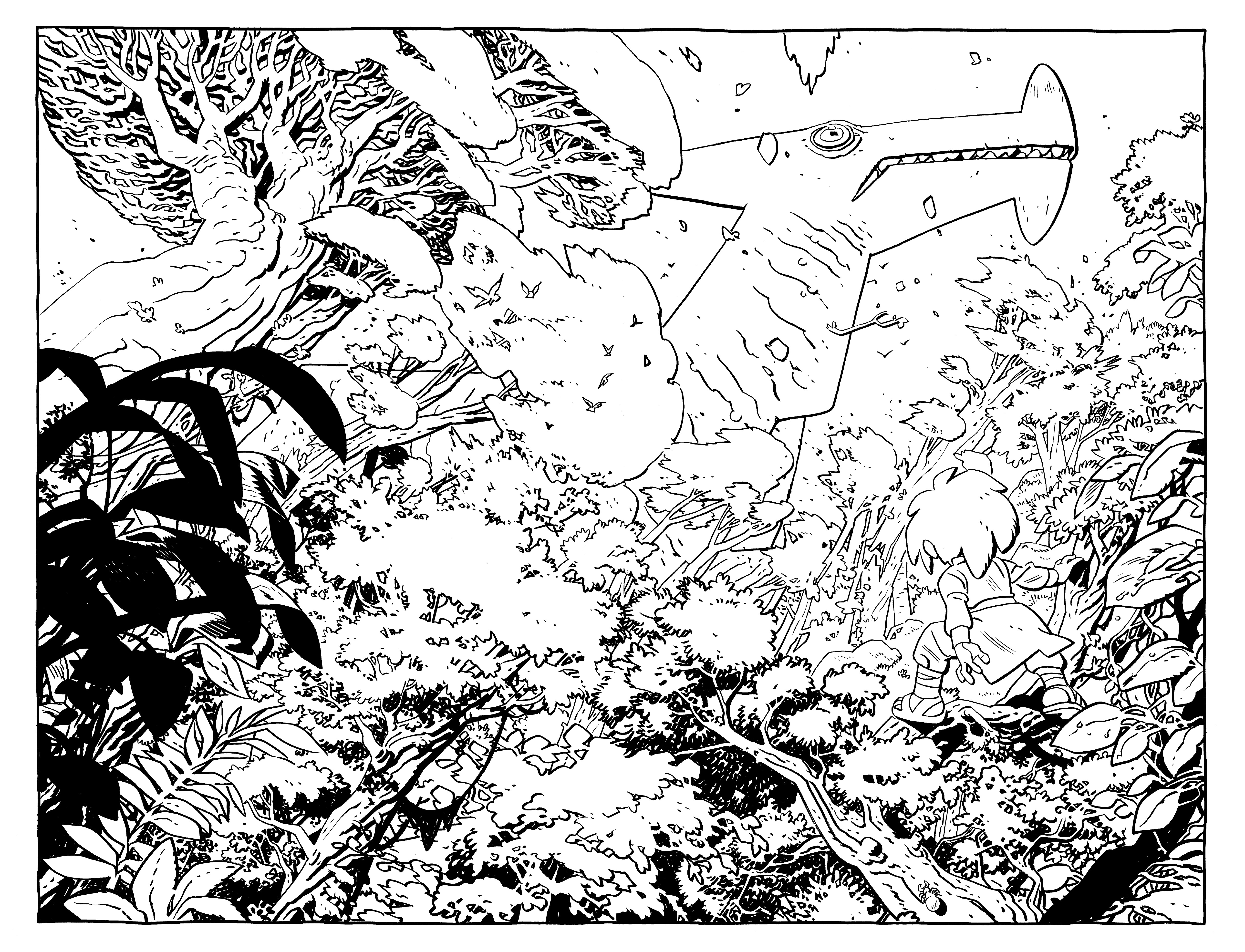 Read online Jonna and the Unpossible Monsters comic -  Issue # _Drawing Board Edition - 8