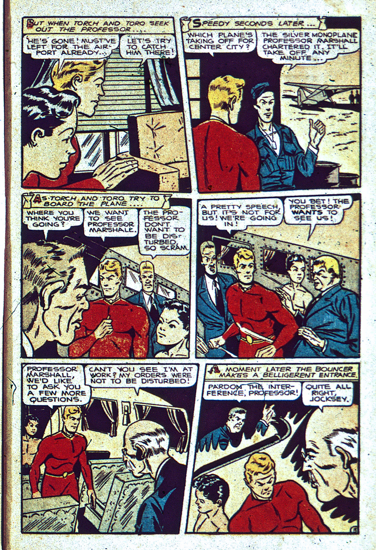 Read online The Human Torch (1940) comic -  Issue #23 - 5