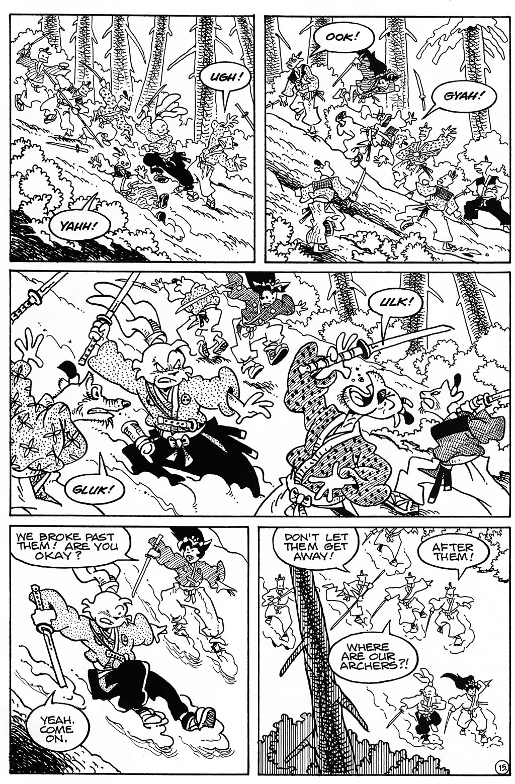 Usagi Yojimbo (1996) Issue #85 #85 - English 17