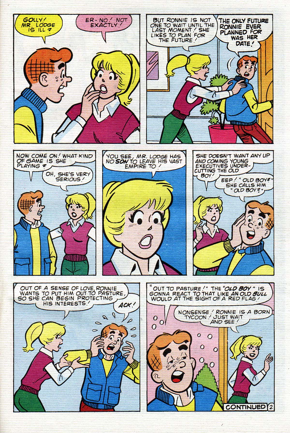 Read online Betty and Veronica Annual Digest Magazine comic -  Issue #8 - 85