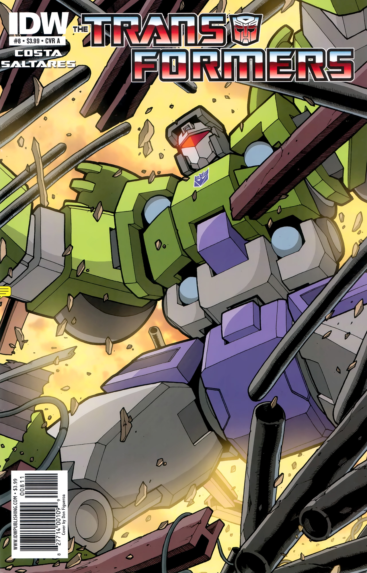 Read online The Transformers (2009) comic -  Issue #8 - 1