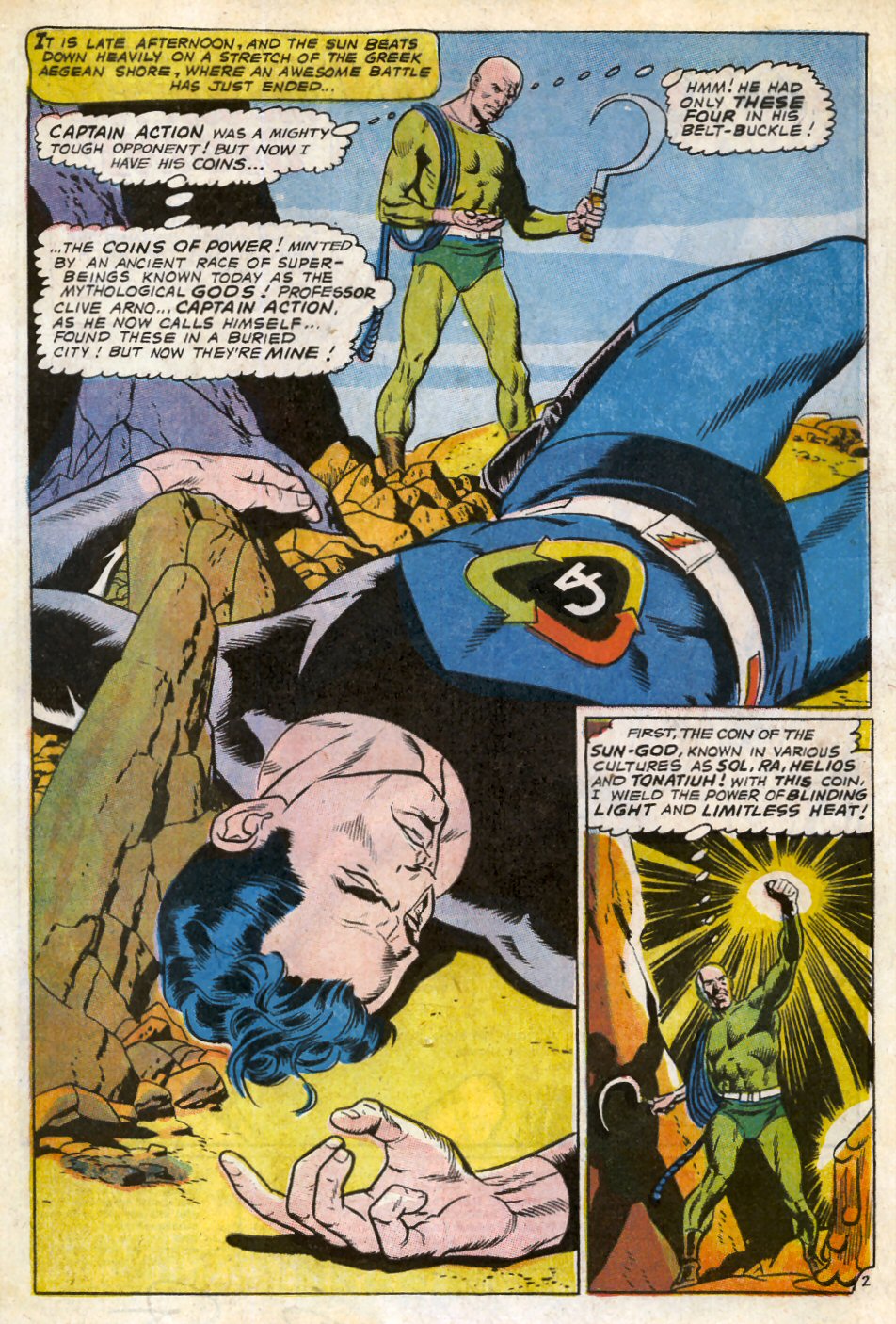 Read online Captain Action comic -  Issue #2 - 4