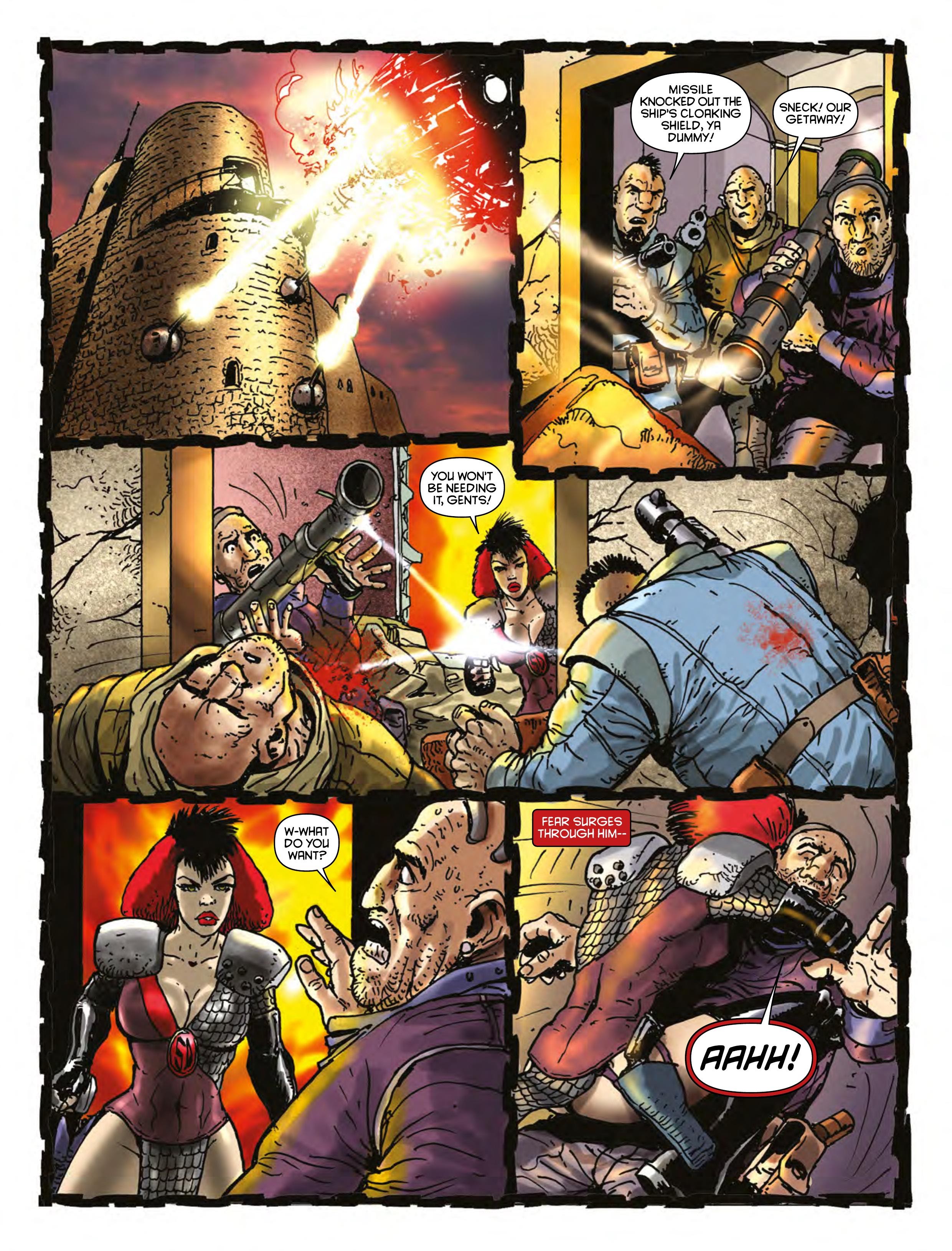 Read online 2000AD Durham Red comic -  Issue # TPB - 102