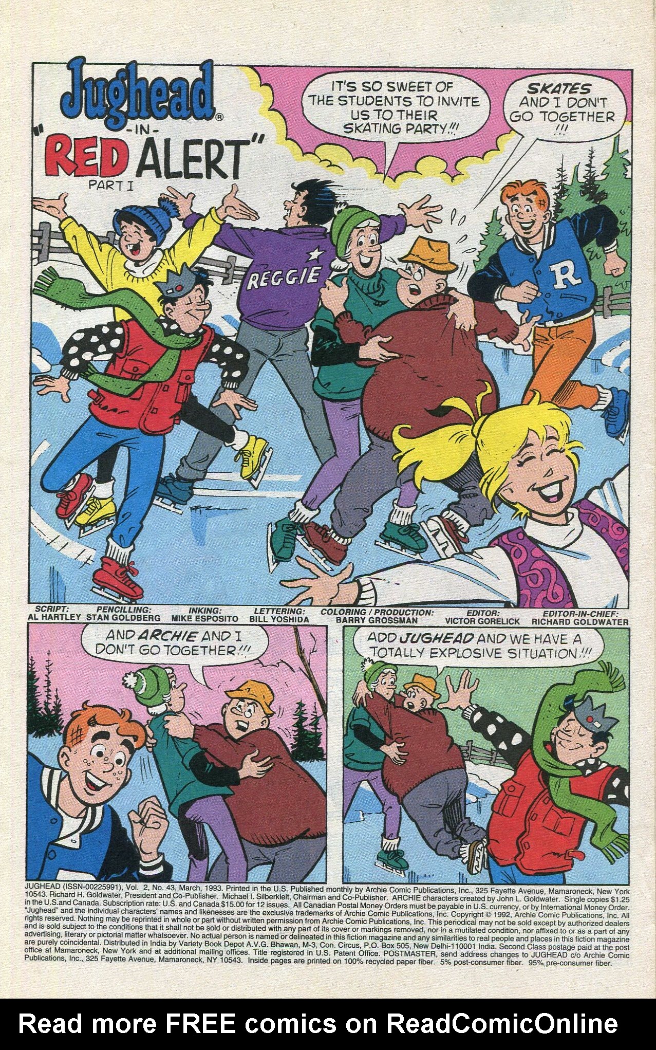 Read online Jughead (1987) comic -  Issue #43 - 3