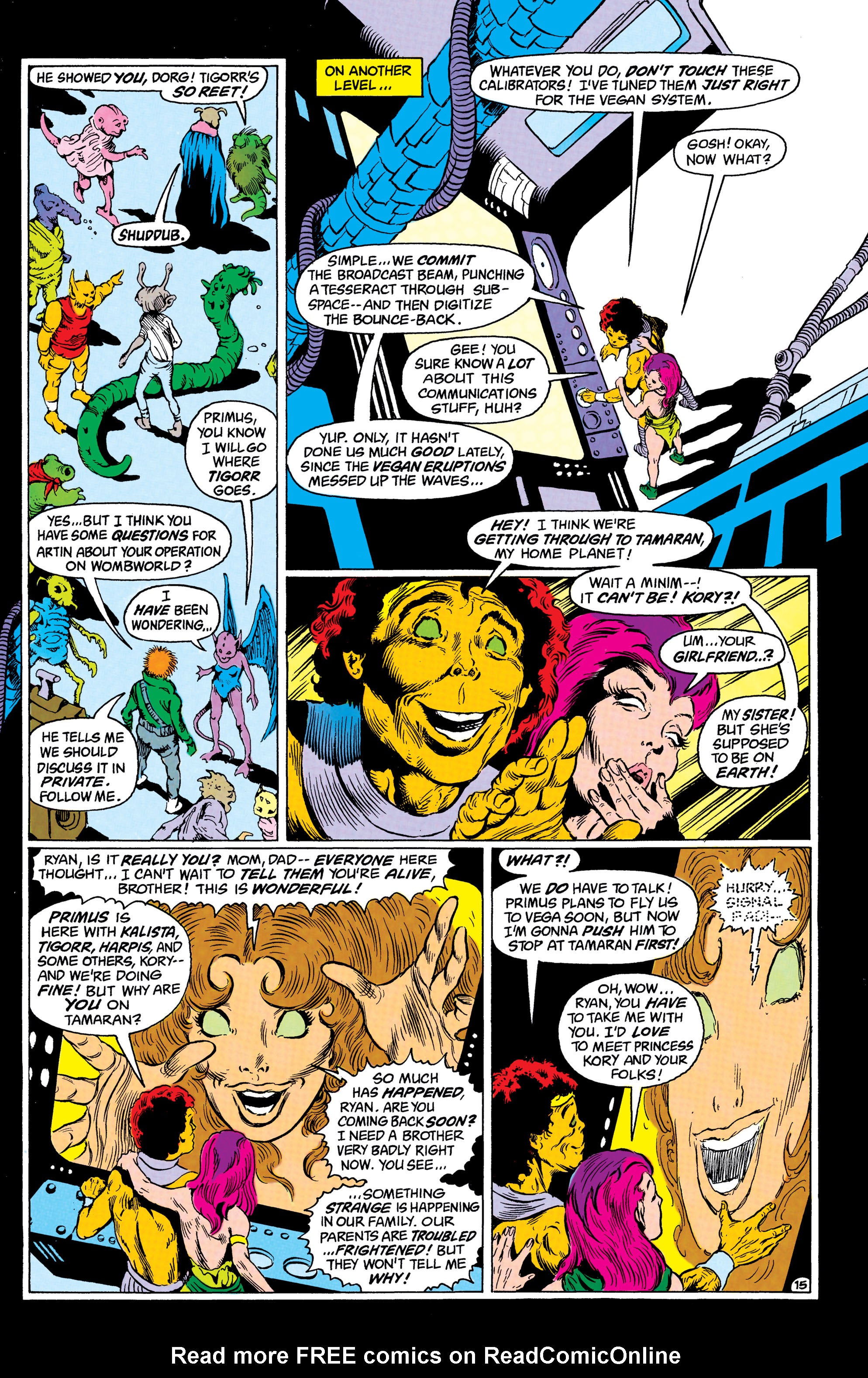 Read online The Omega Men (1983) comic -  Issue #33 - 16